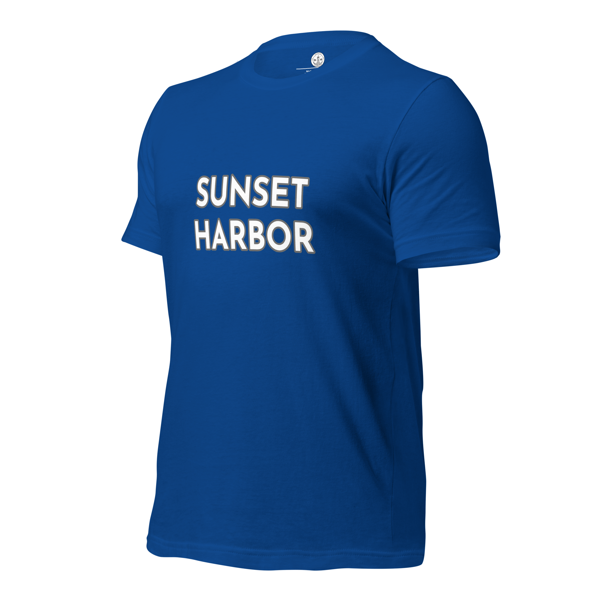 Men's Staple T-Shirt - Sunset Harbor