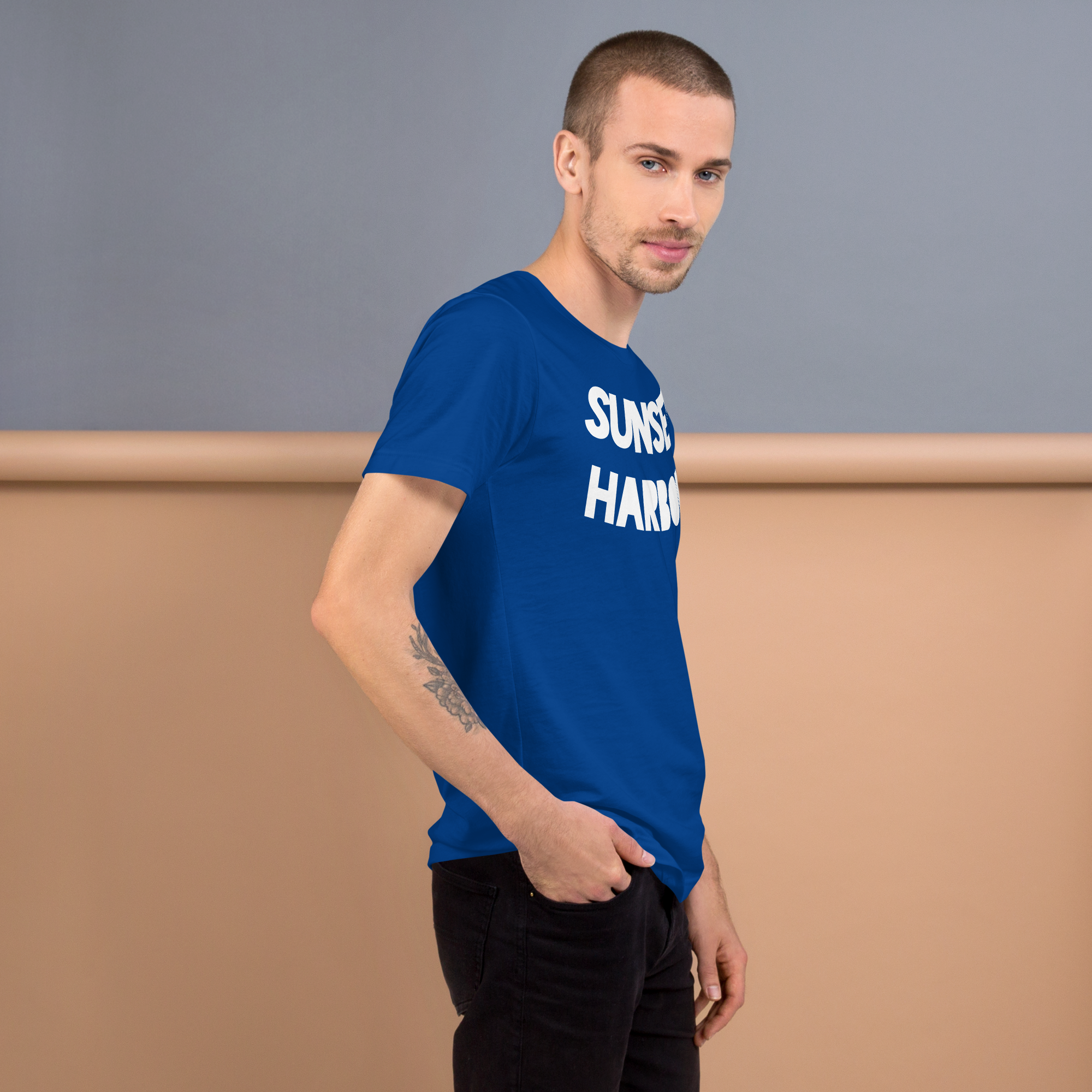 Mens t-shirt - Harbor Bold