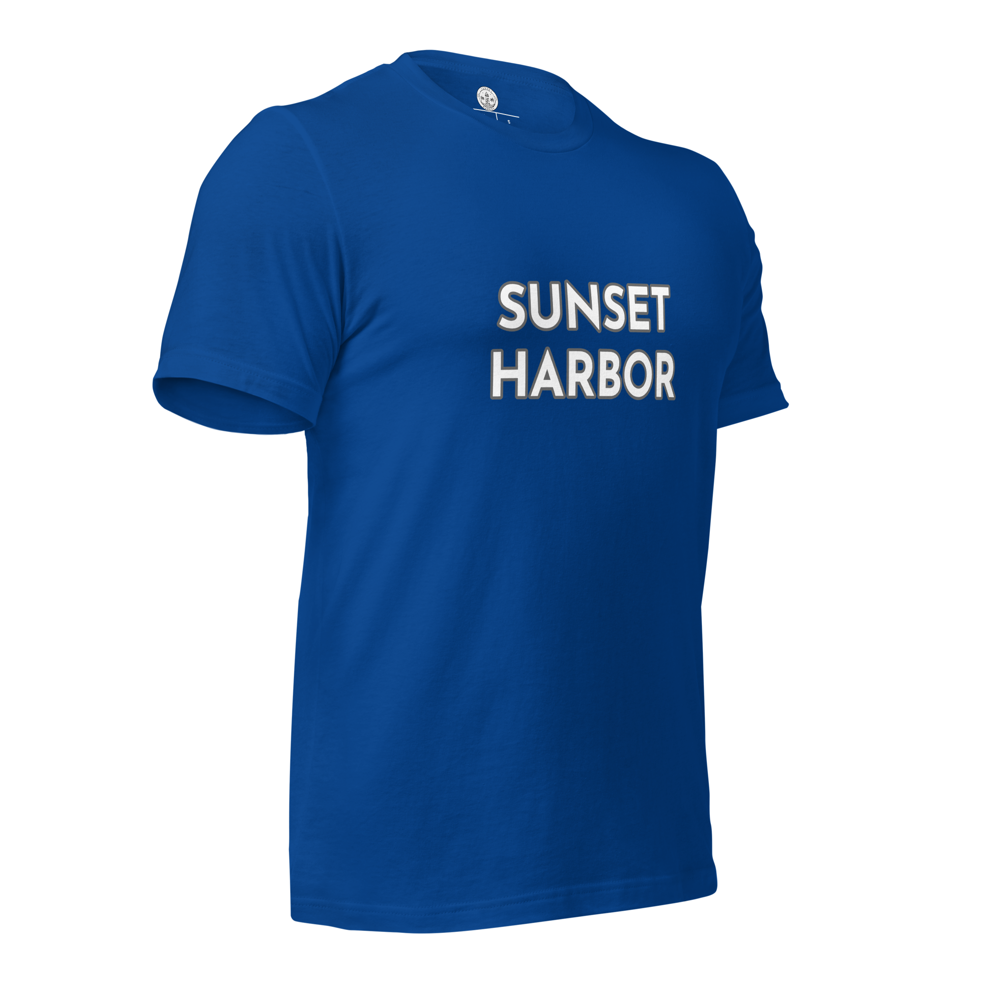 Men's Staple T-Shirt - Sunset Harbor