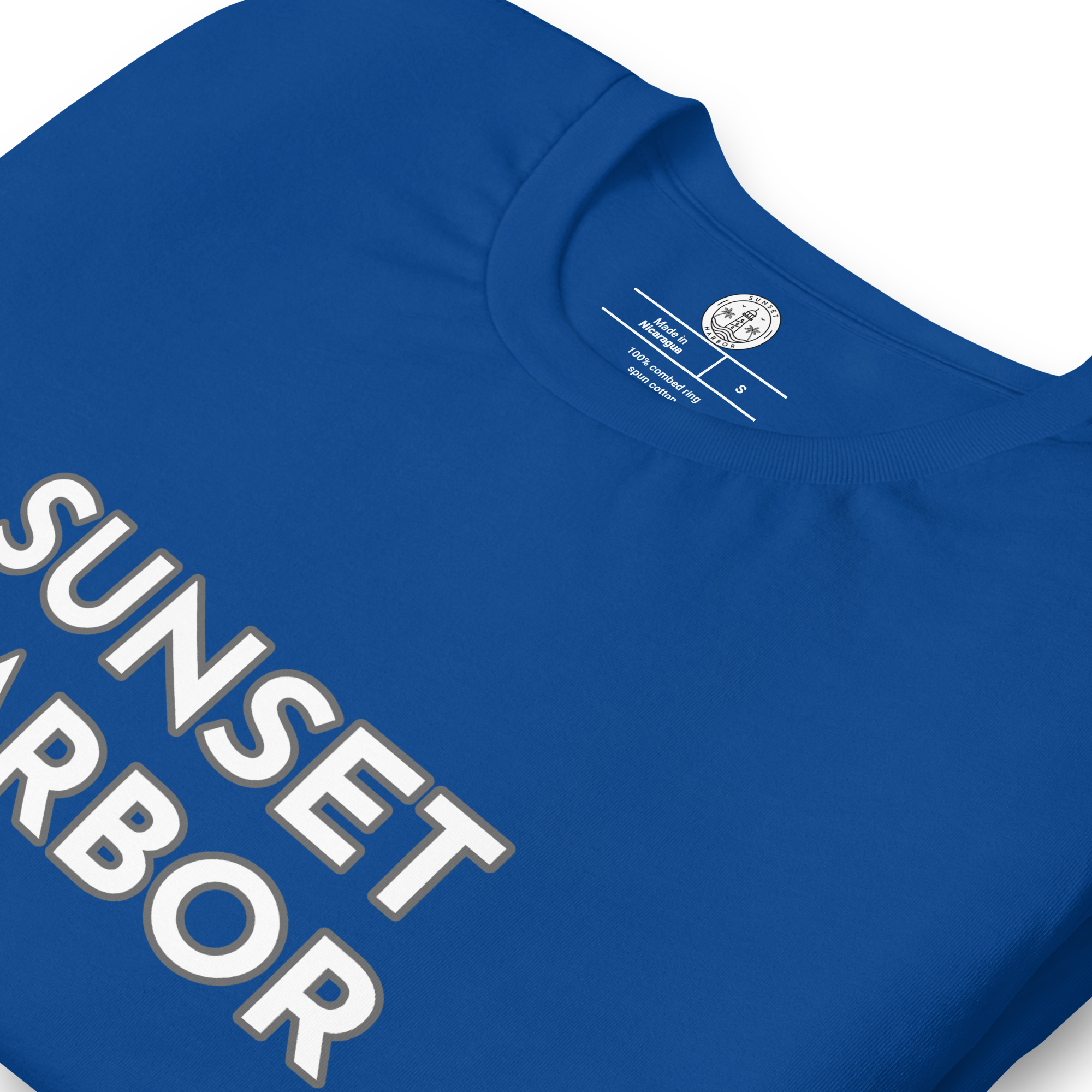 Men's Staple T-Shirt - Sunset Harbor