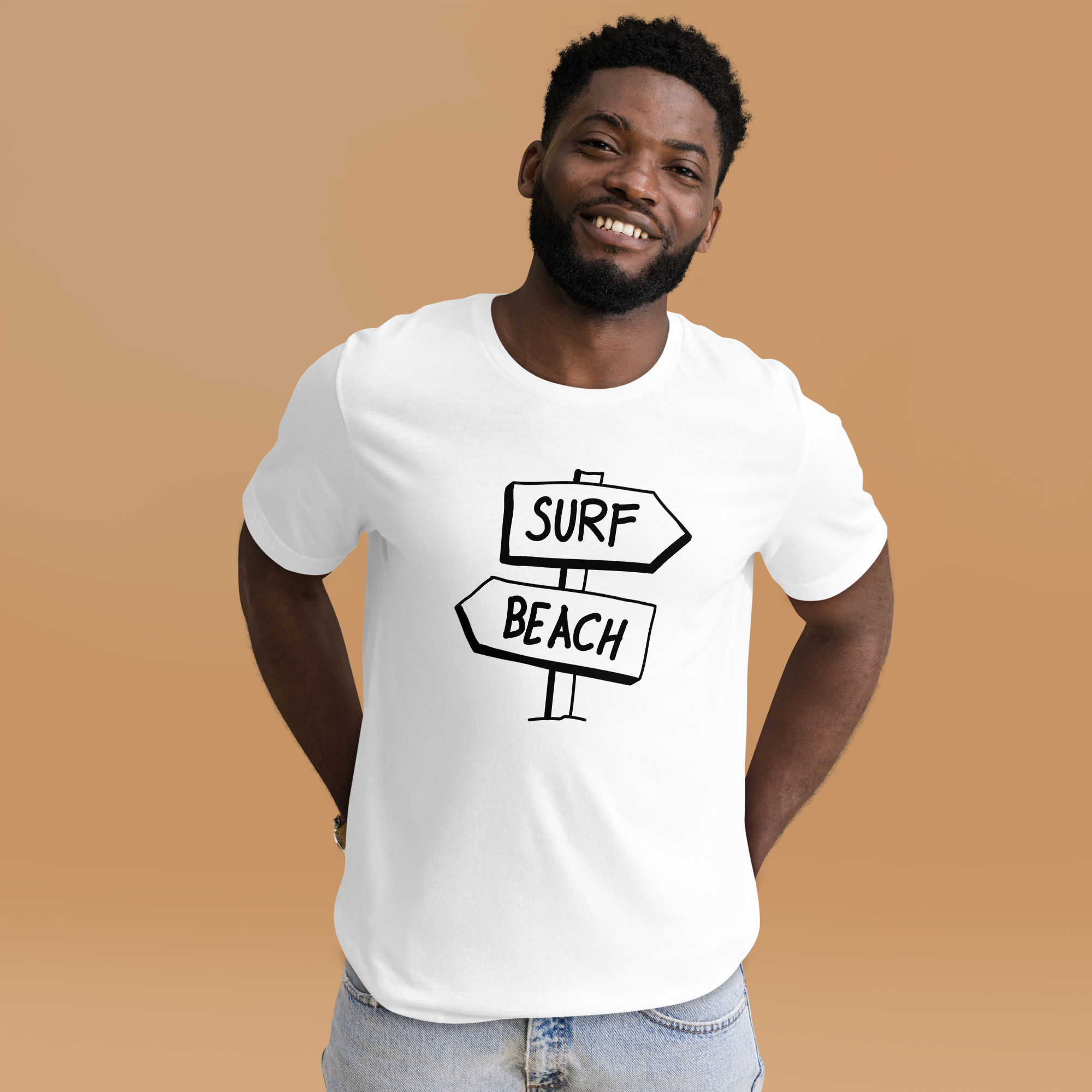 Mens Staple T-Shirt | - Surf Beach