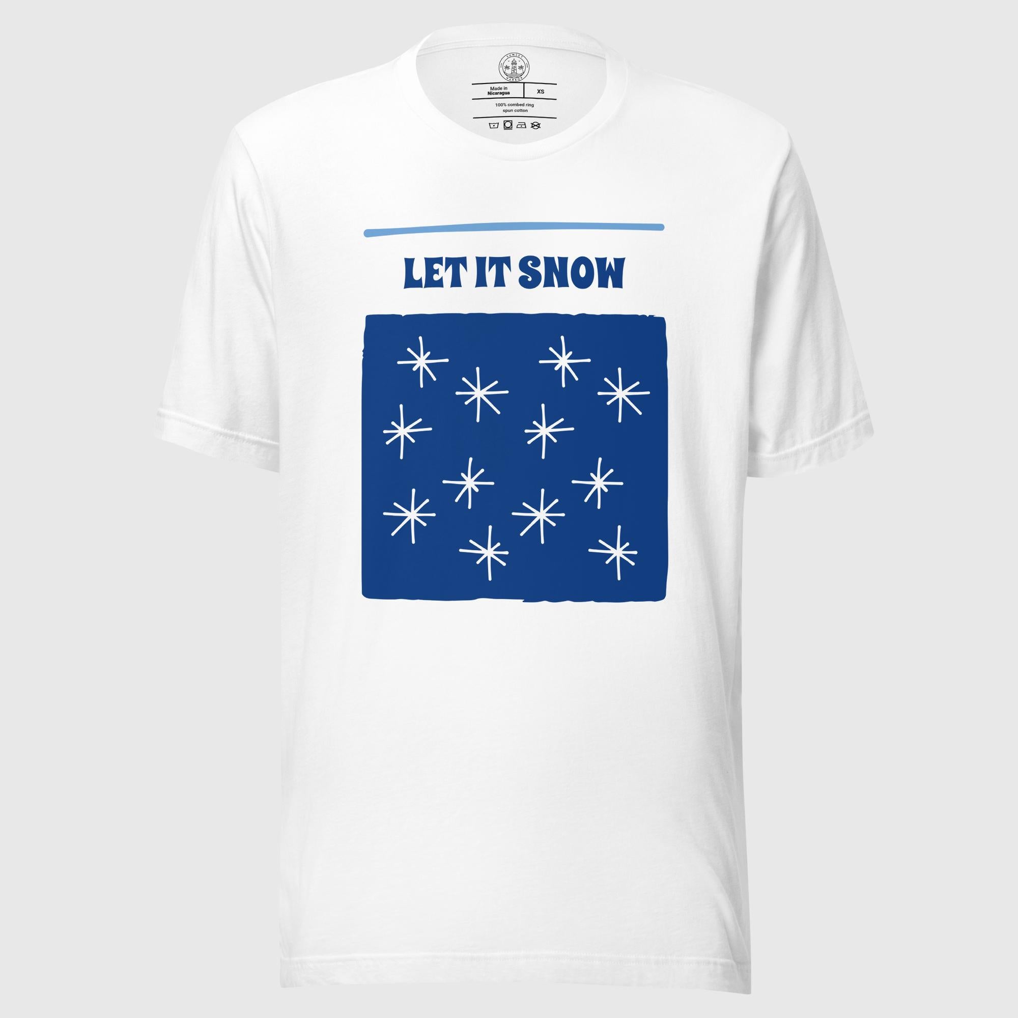 Unisex t-shirt - Let it Snow