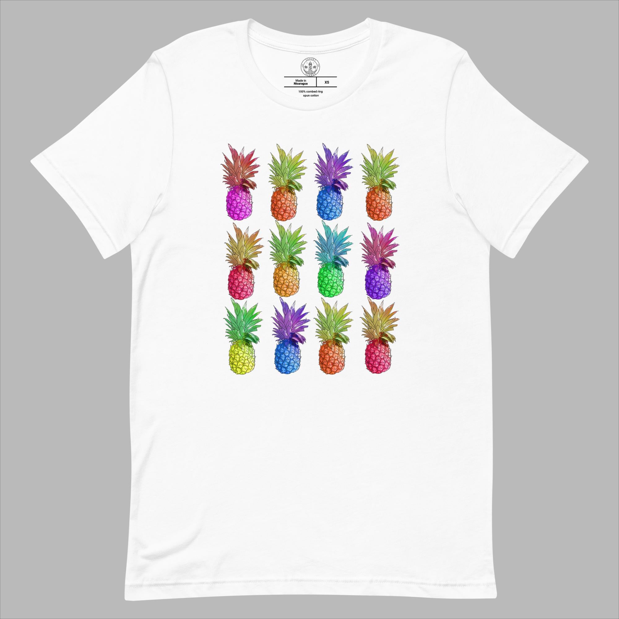 Unisex t-shirt - Pineapples