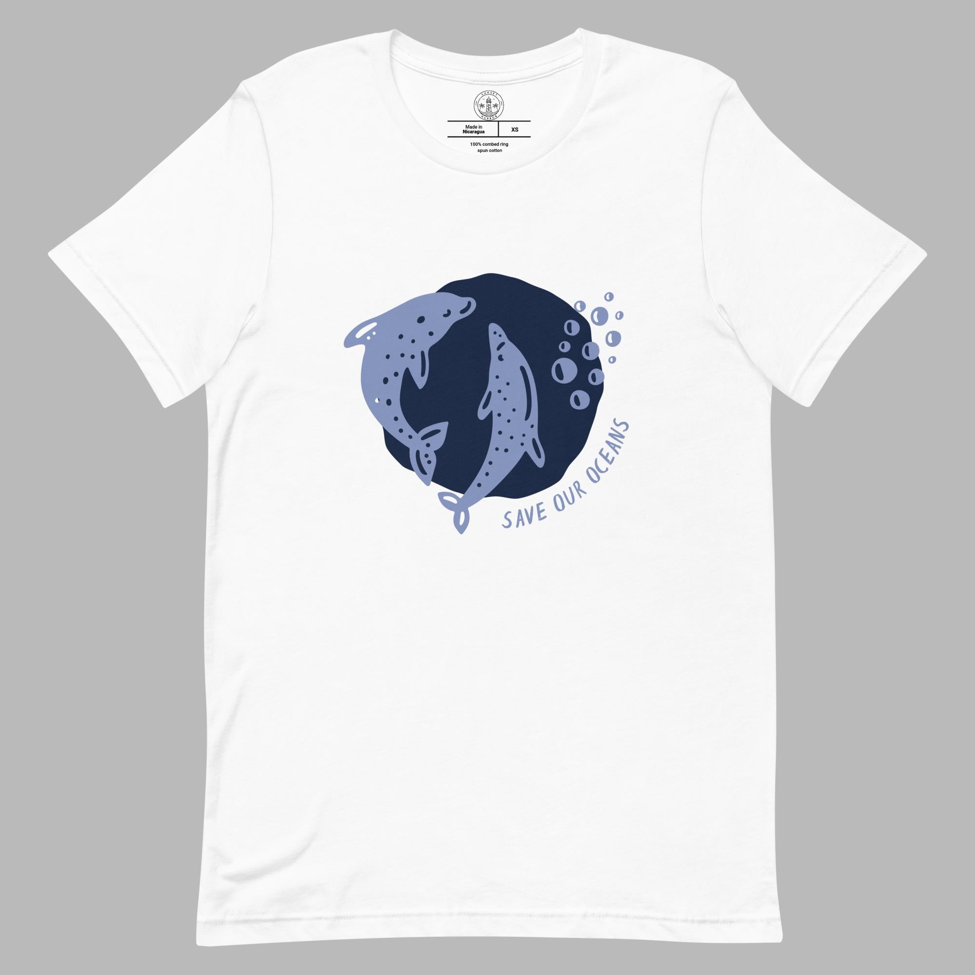 Unisex T-Shirt - Rettet unsere Ozeane
