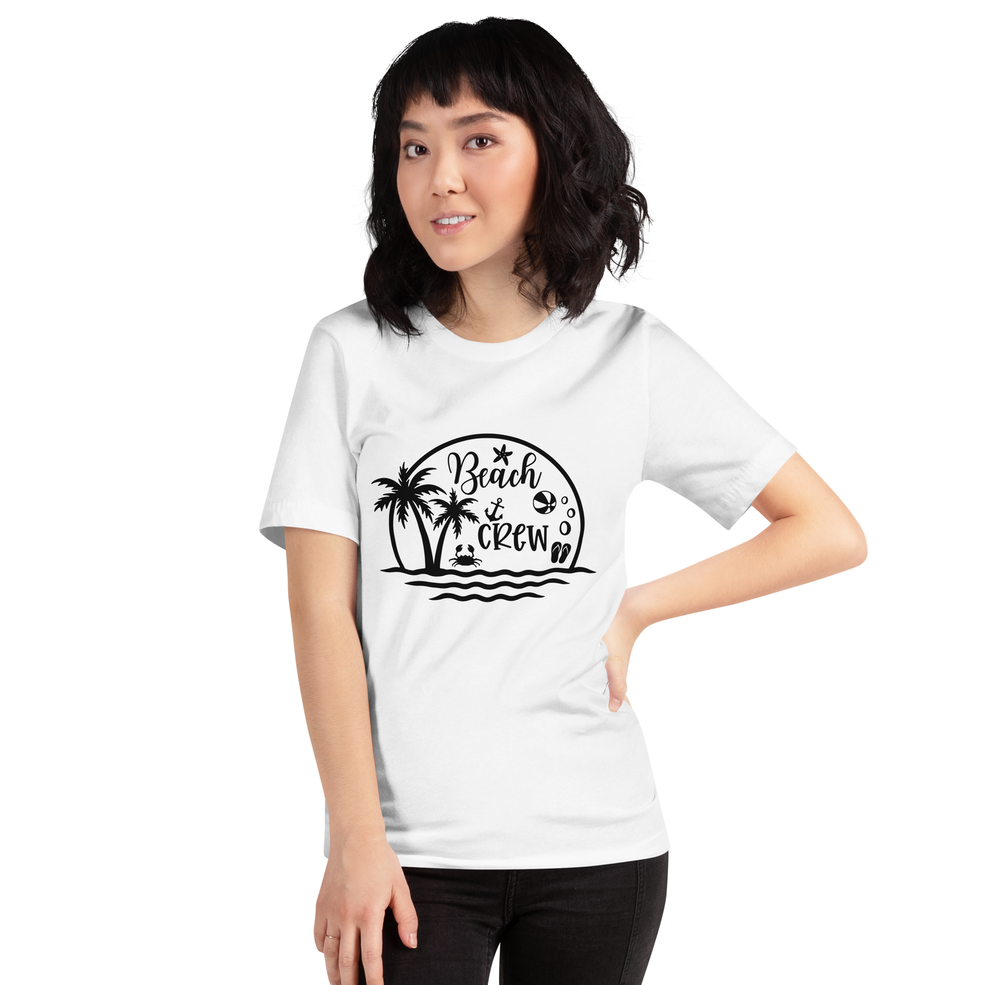 Womens t-shirt - Beach Crew