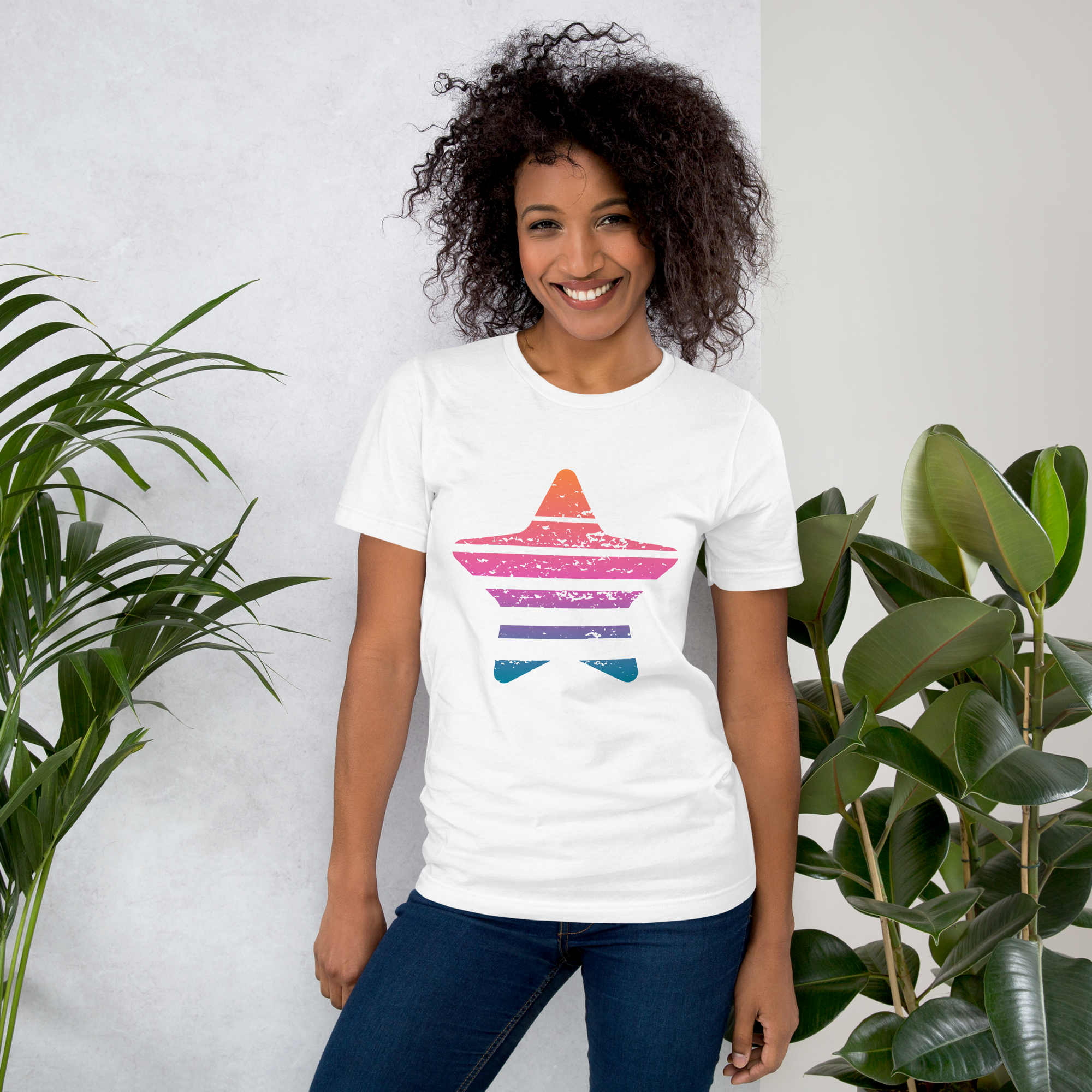 Womens t-shirt - Sunset Star