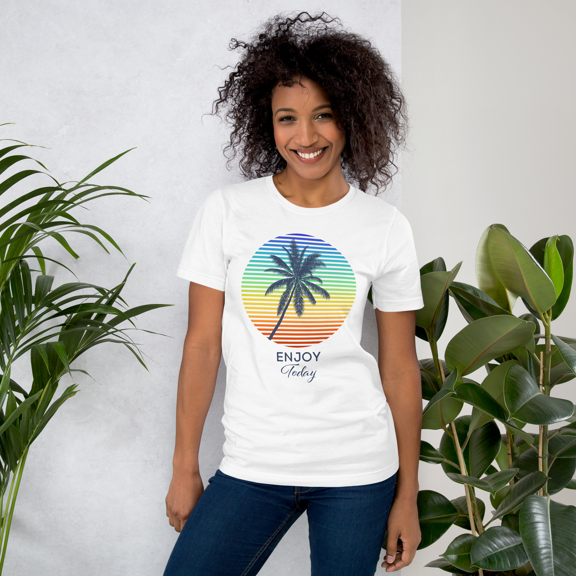 Unisex t-shirt - Rainbow Shoreline