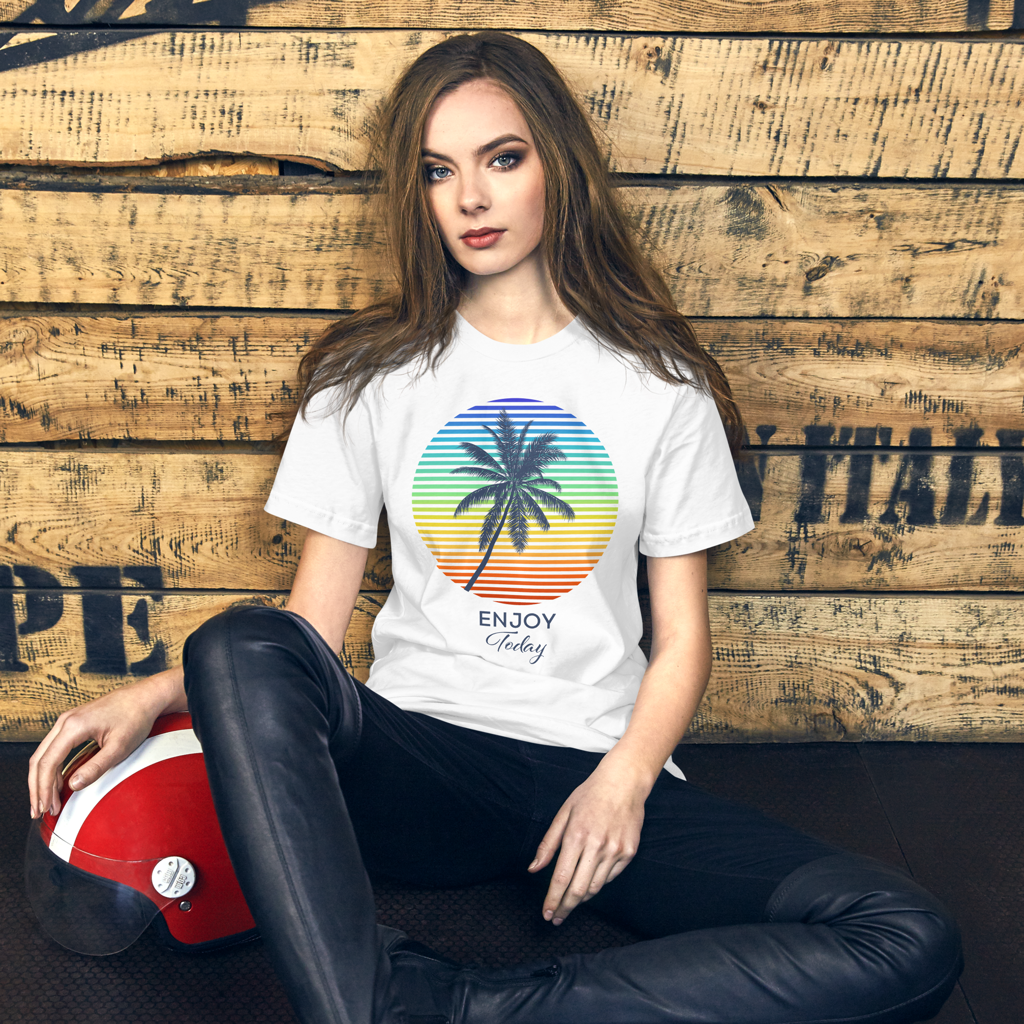 Unisex t-shirt - Rainbow Shoreline