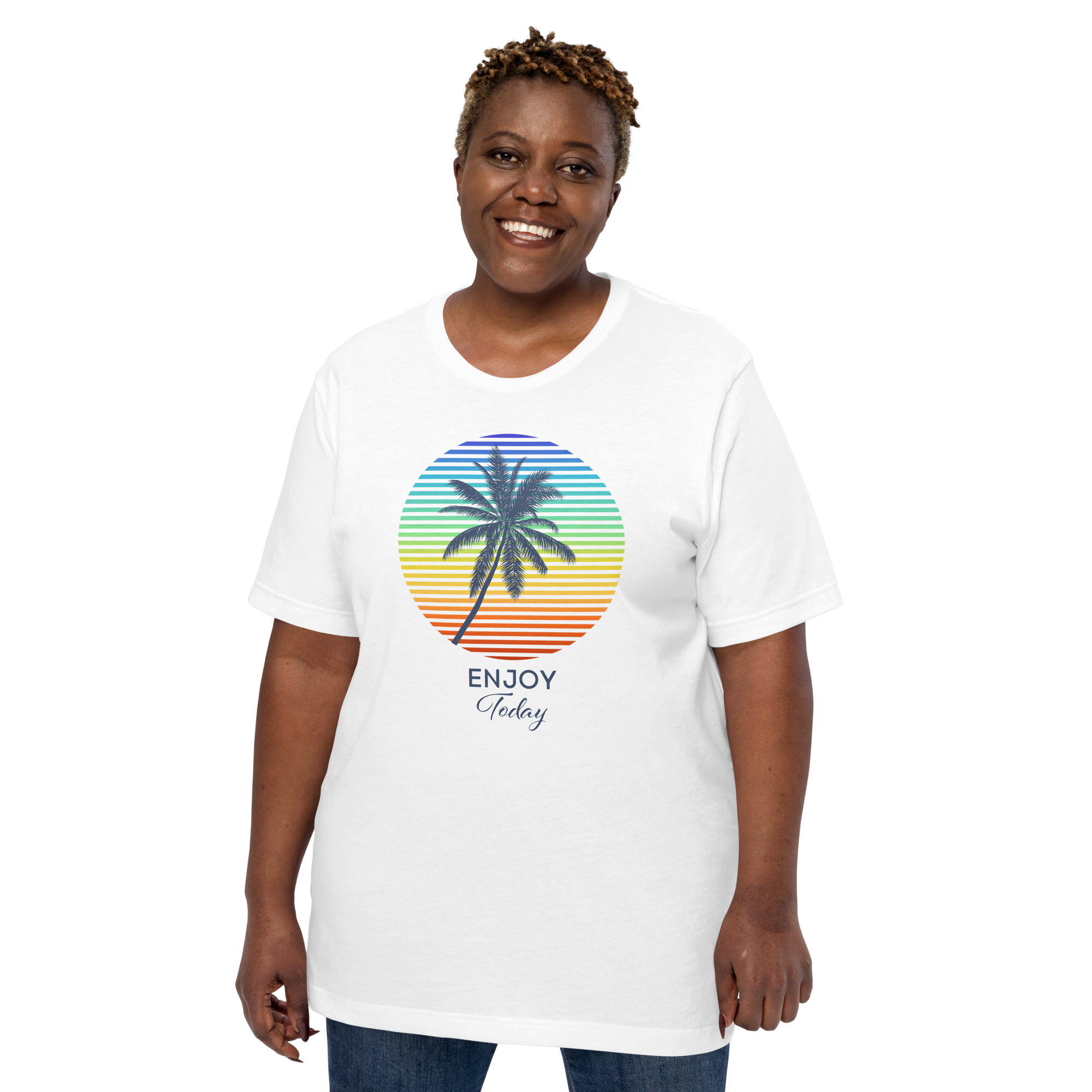 Unisex t-shirt - Rainbow Shoreline