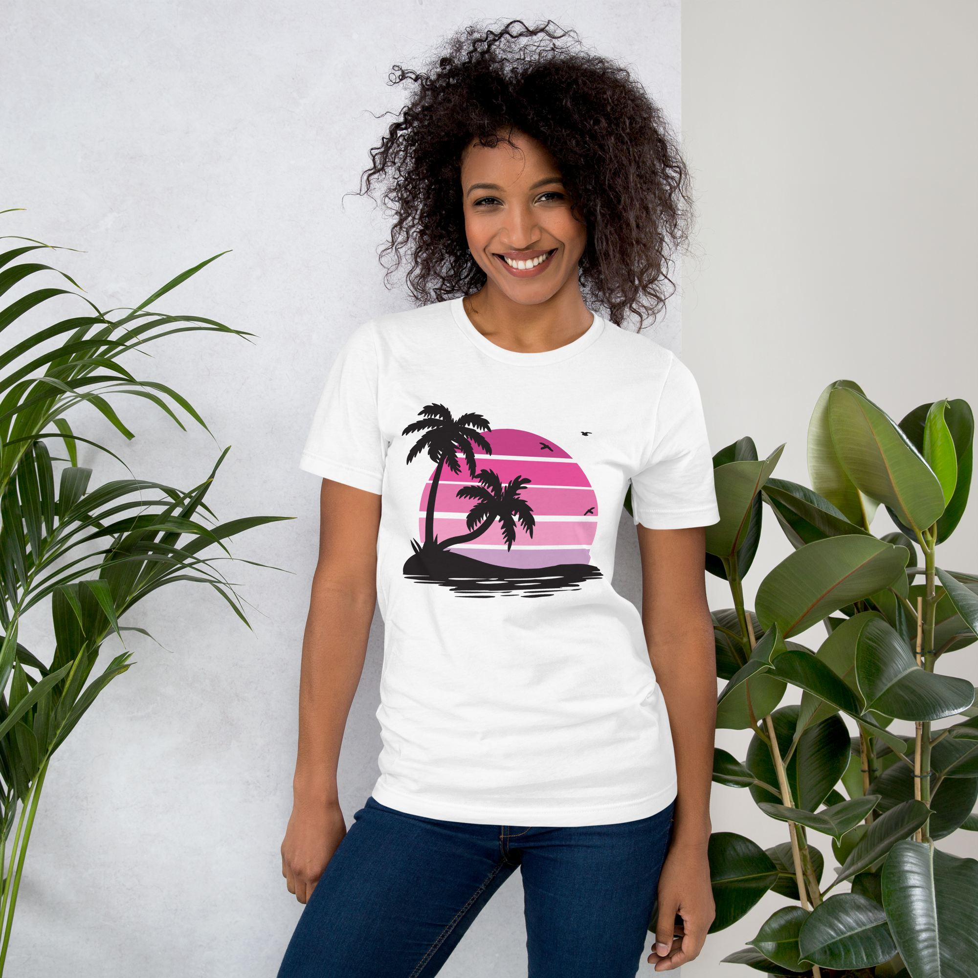 Unisex t-shirt - Pink Paradise