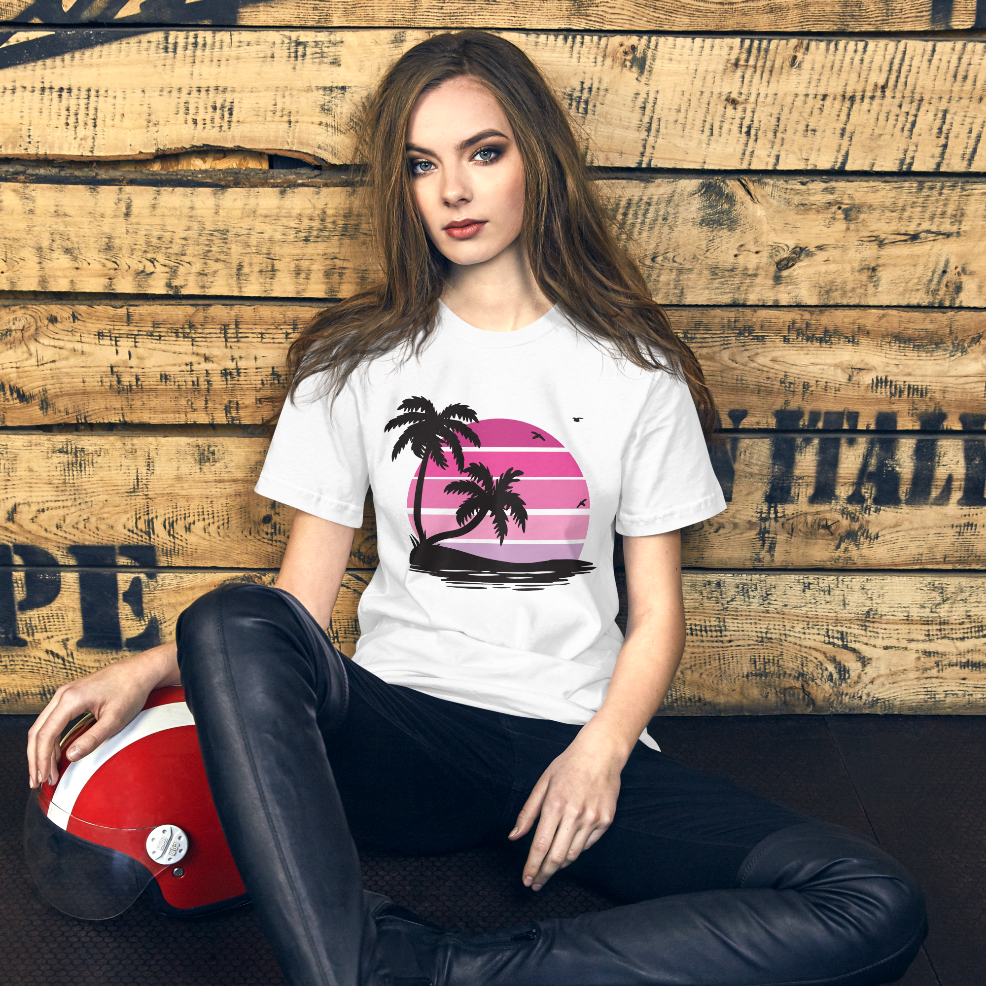 Unisex t-shirt - Pink Paradise