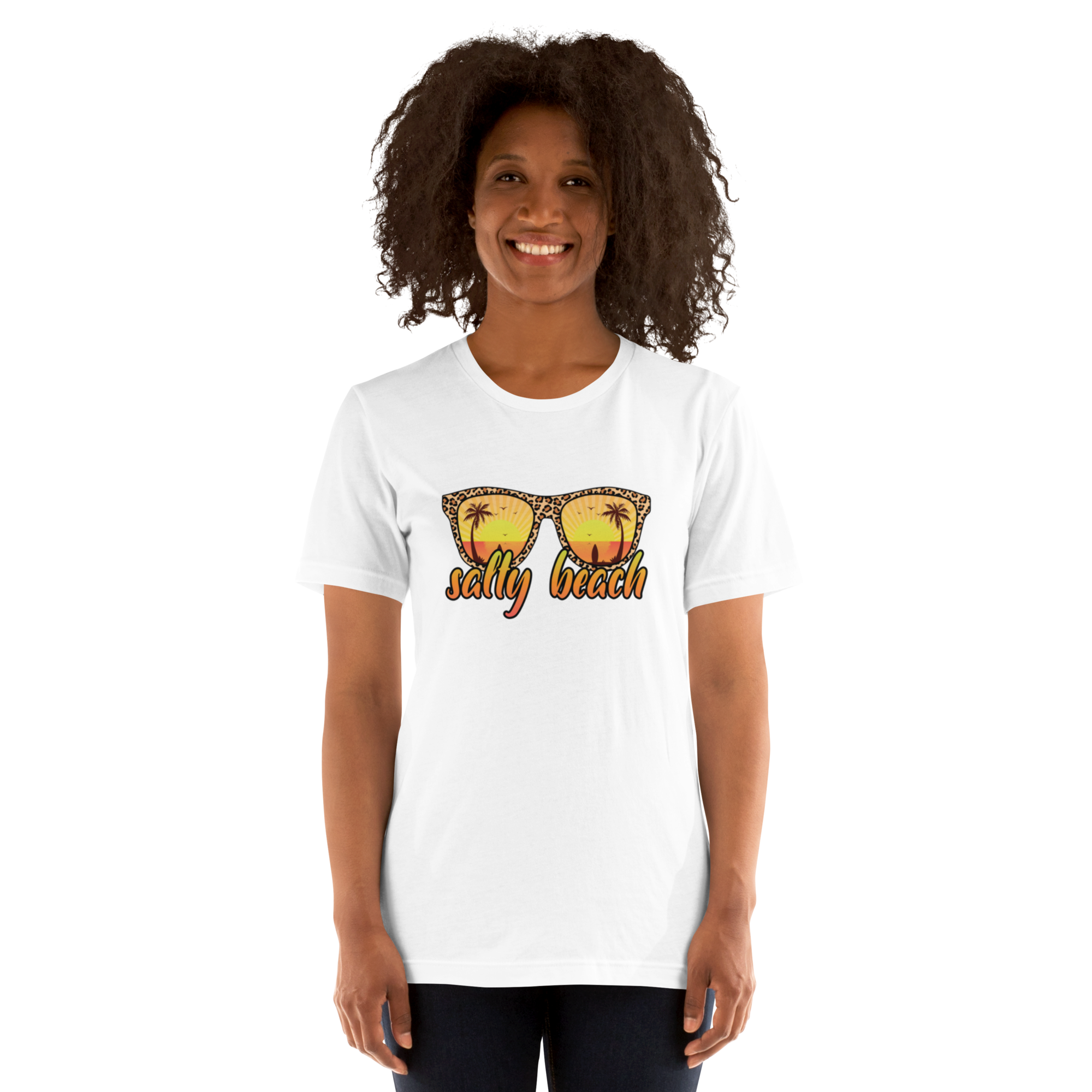 Womens t-shirt - Salty Beach