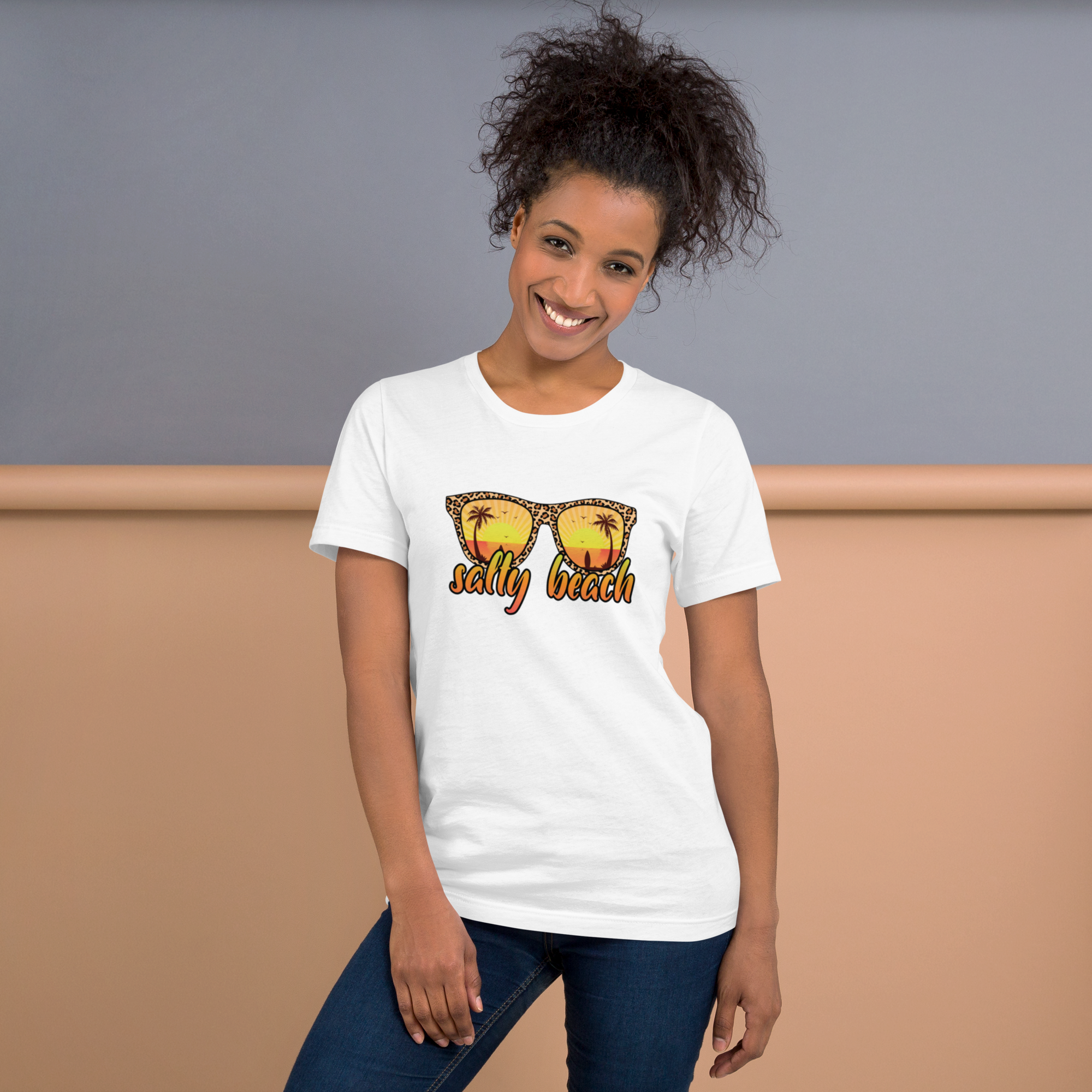 Womens t-shirt - Salty Beach