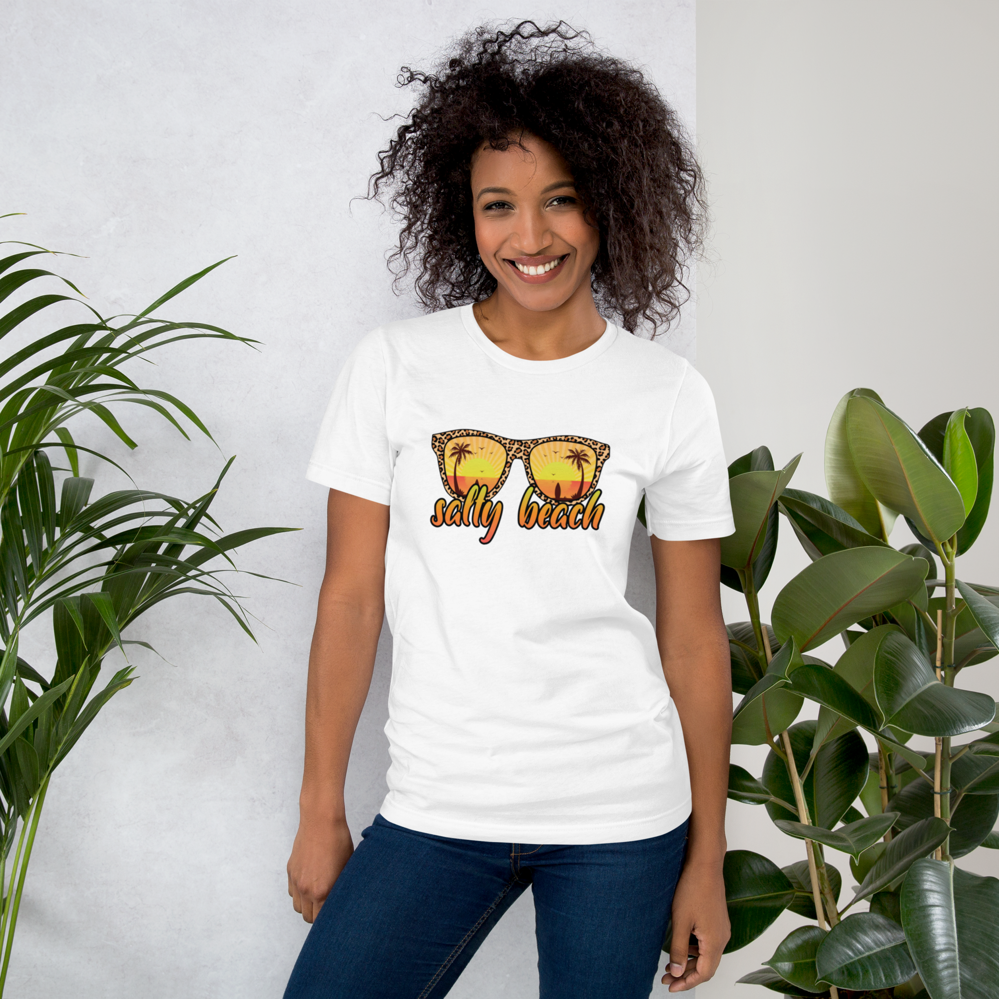 Womens t-shirt - Salty Beach