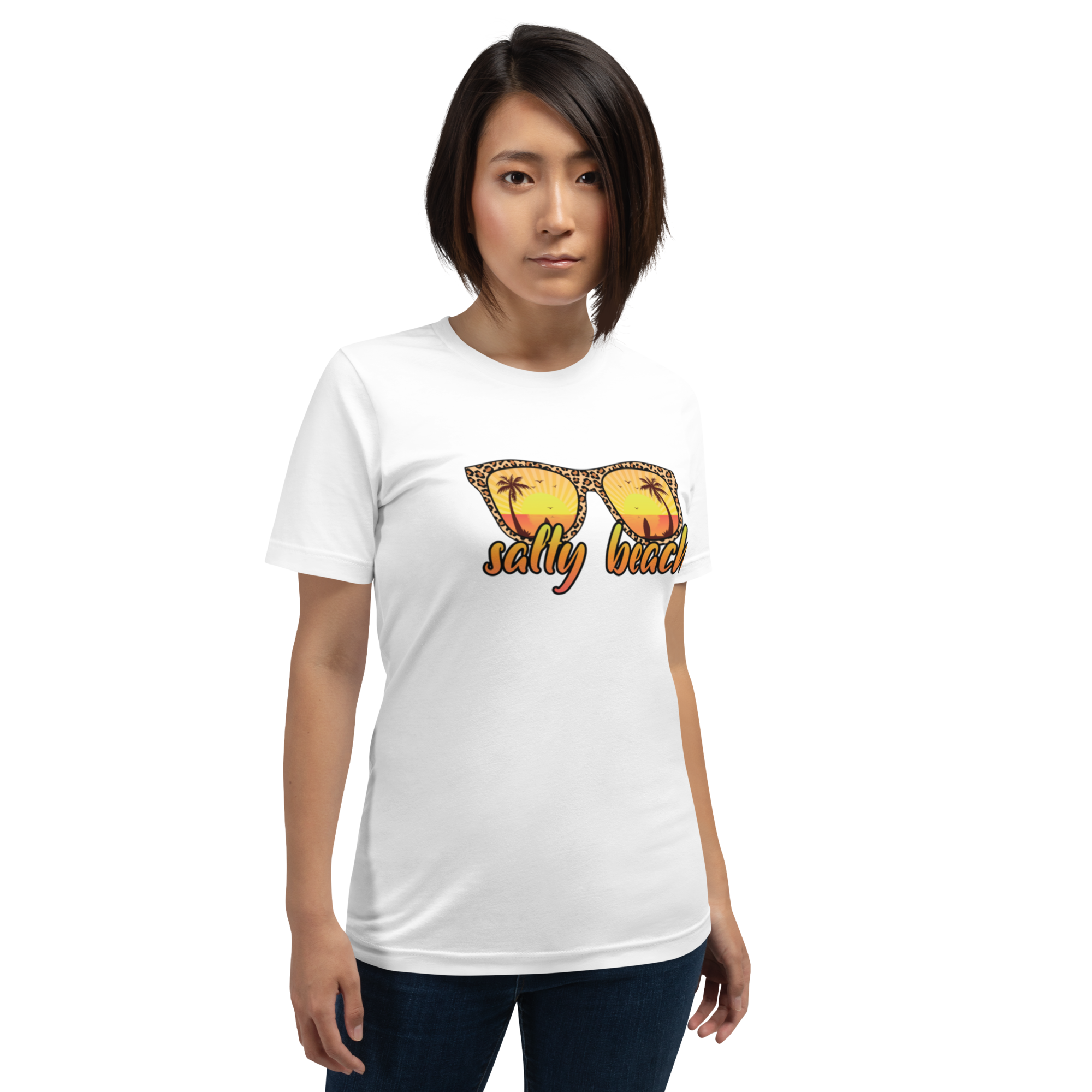 Womens t-shirt - Salty Beach