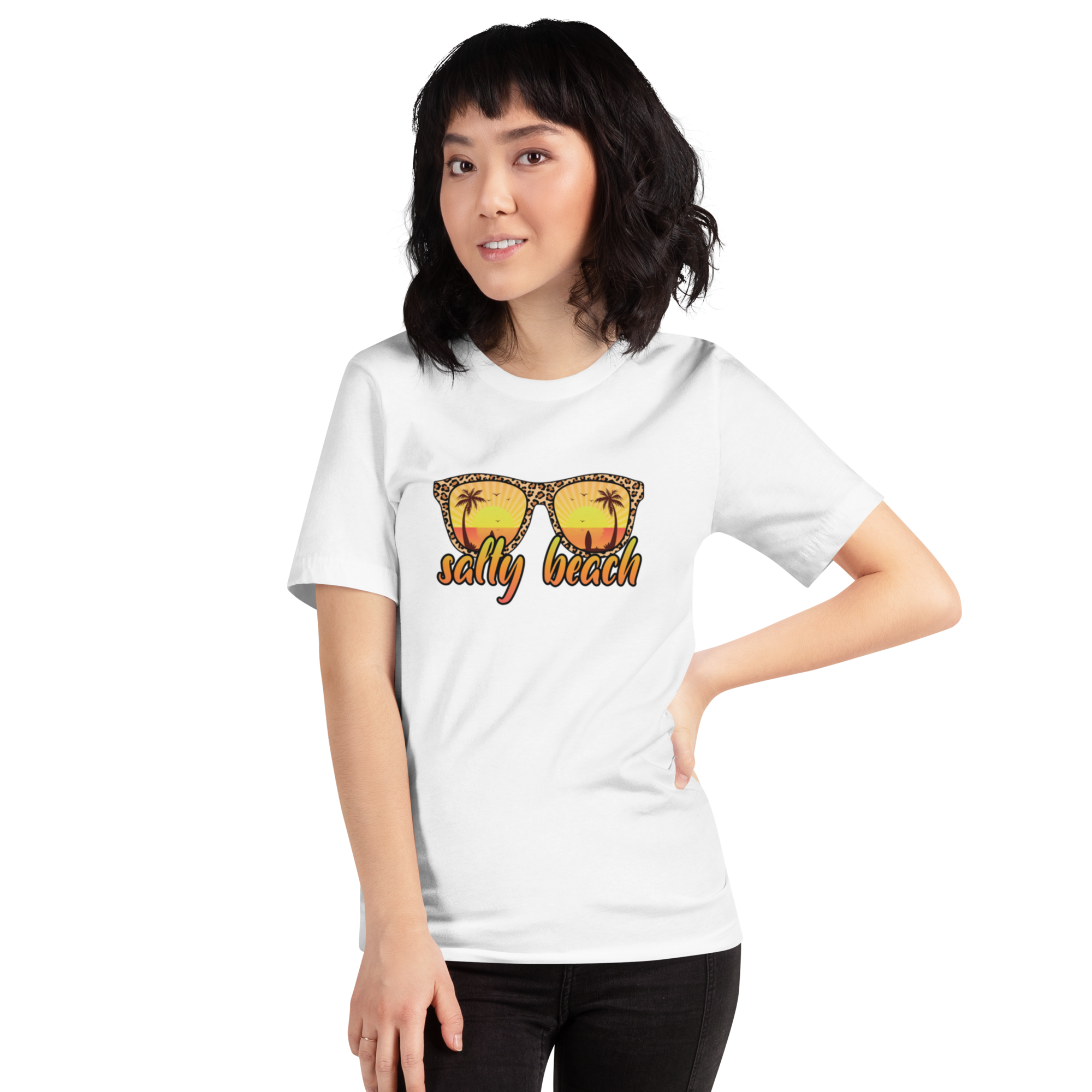 Womens t-shirt - Salty Beach