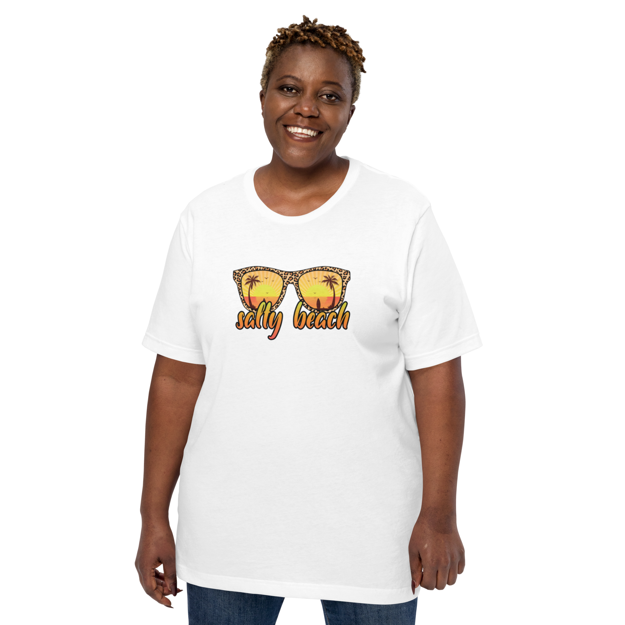 Womens t-shirt - Salty Beach