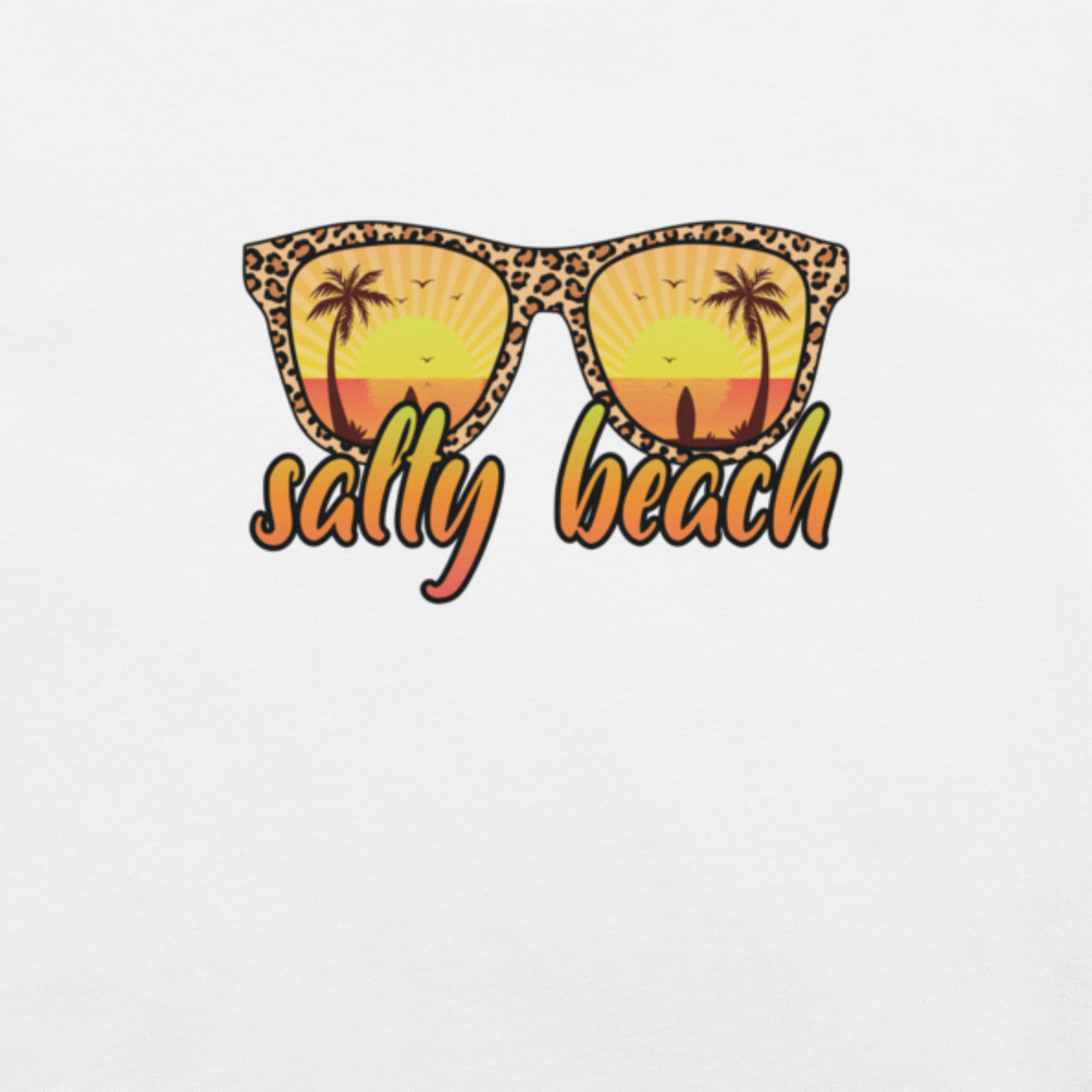 Womens t-shirt - Salty Beach