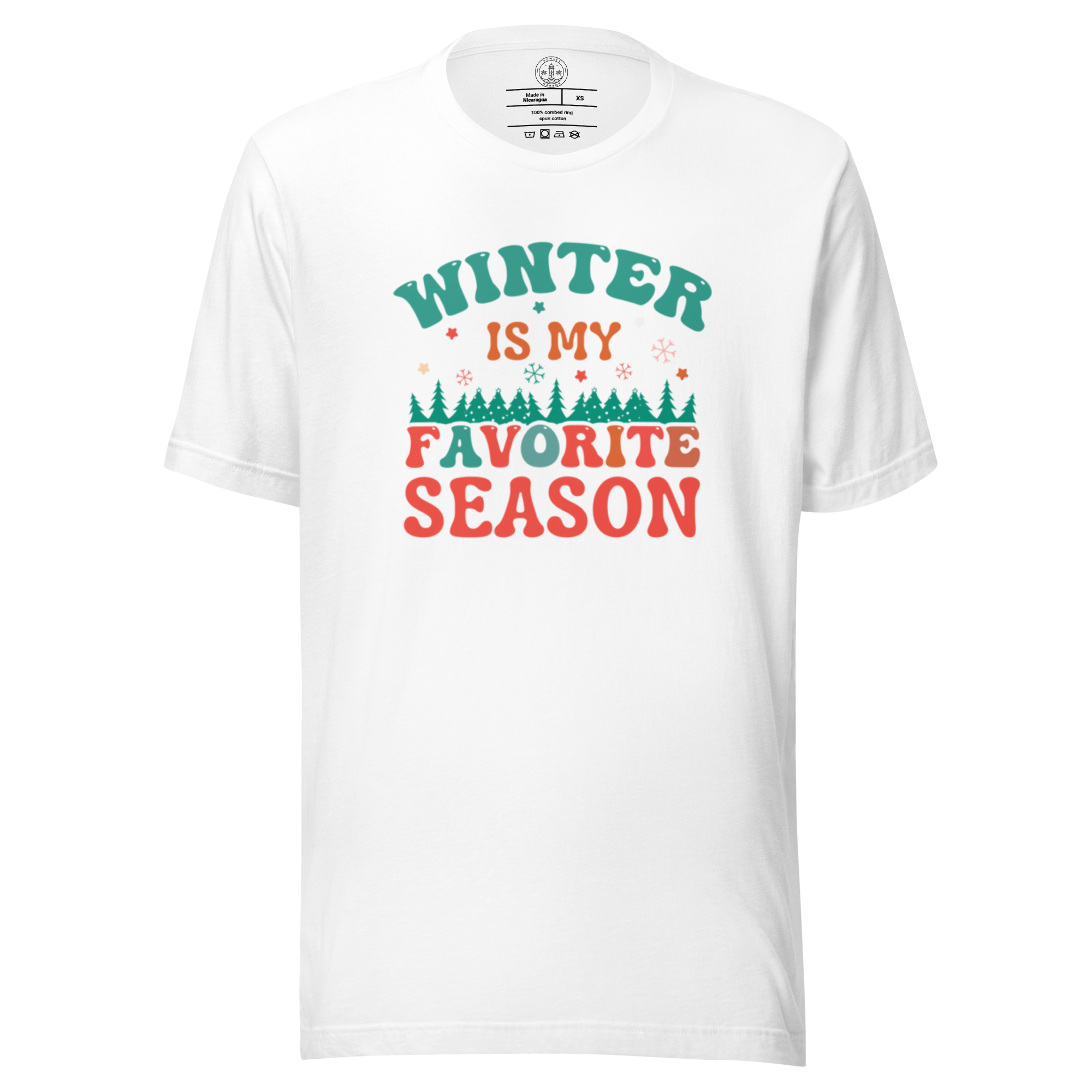 Womens t-shirt - Winter if my Favourite Season