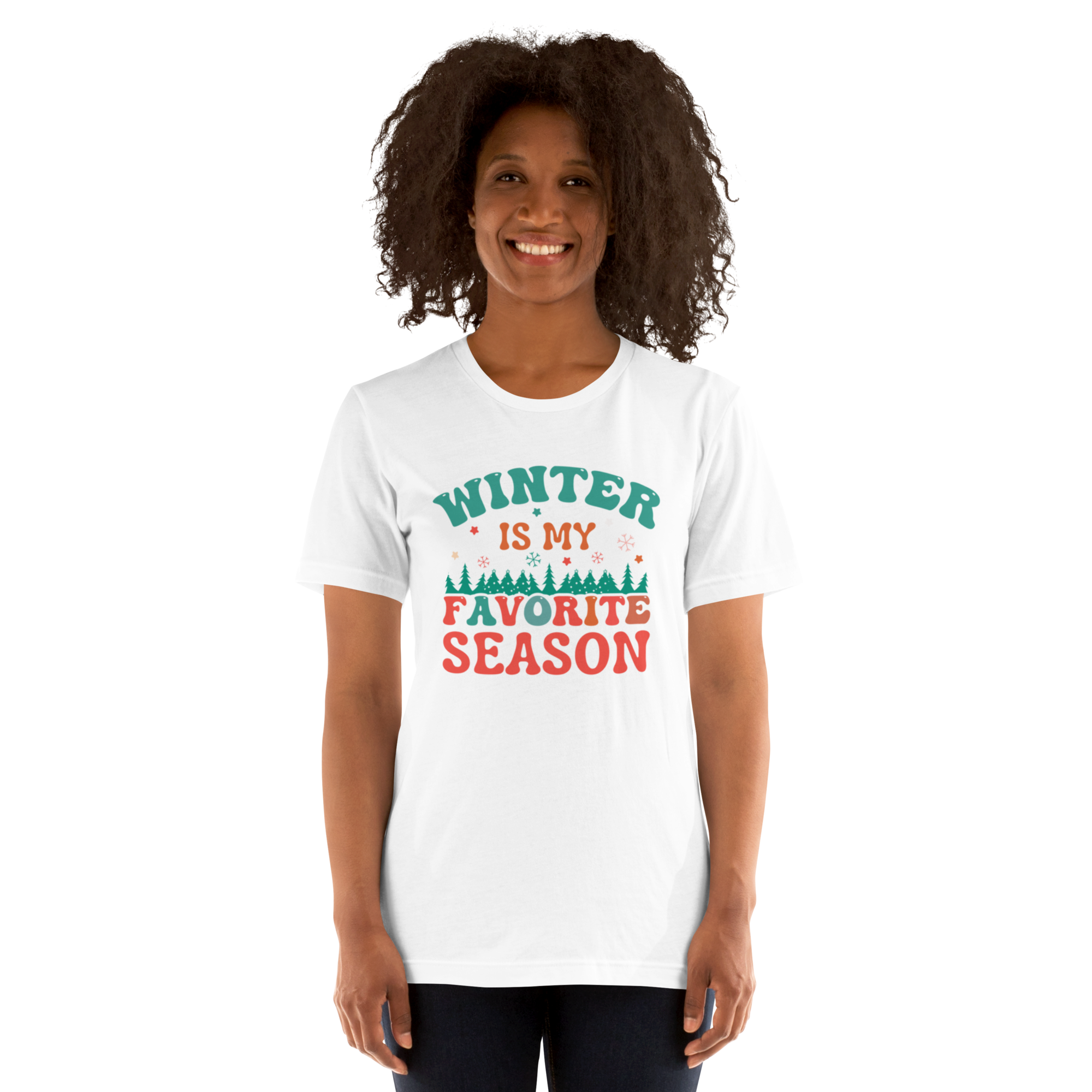 Womens t-shirt - Winter if my Favourite Season