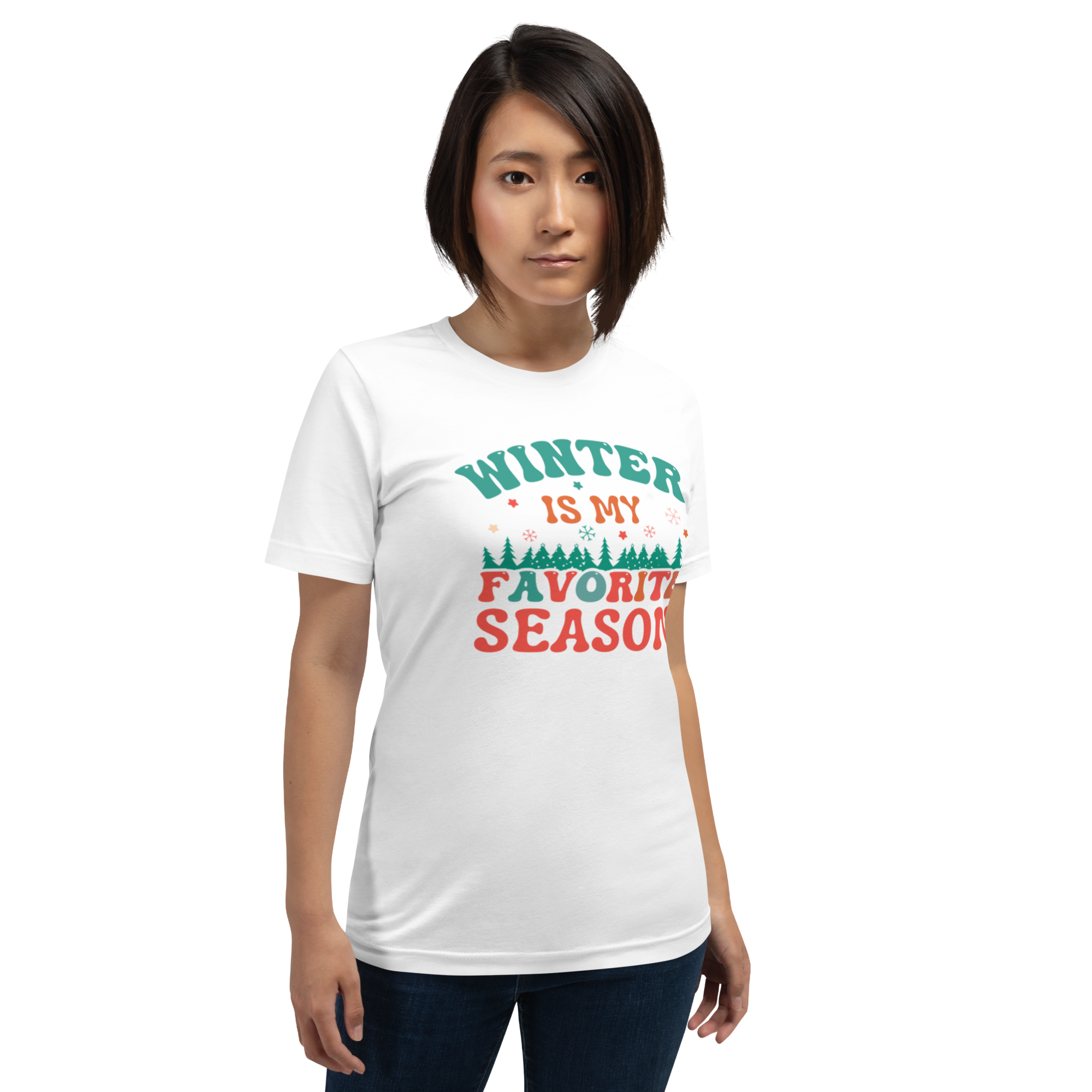 Womens t-shirt - Winter if my Favourite Season