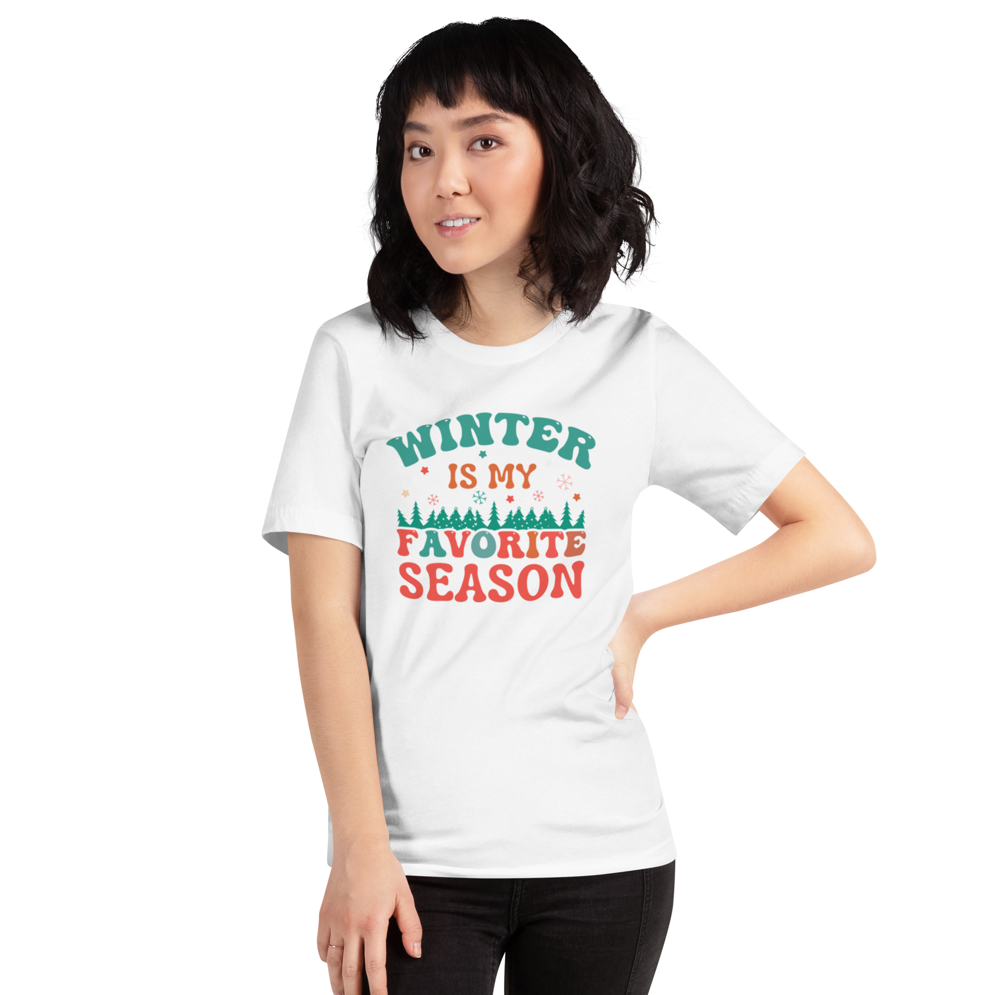 Womens t-shirt - Winter if my Favourite Season