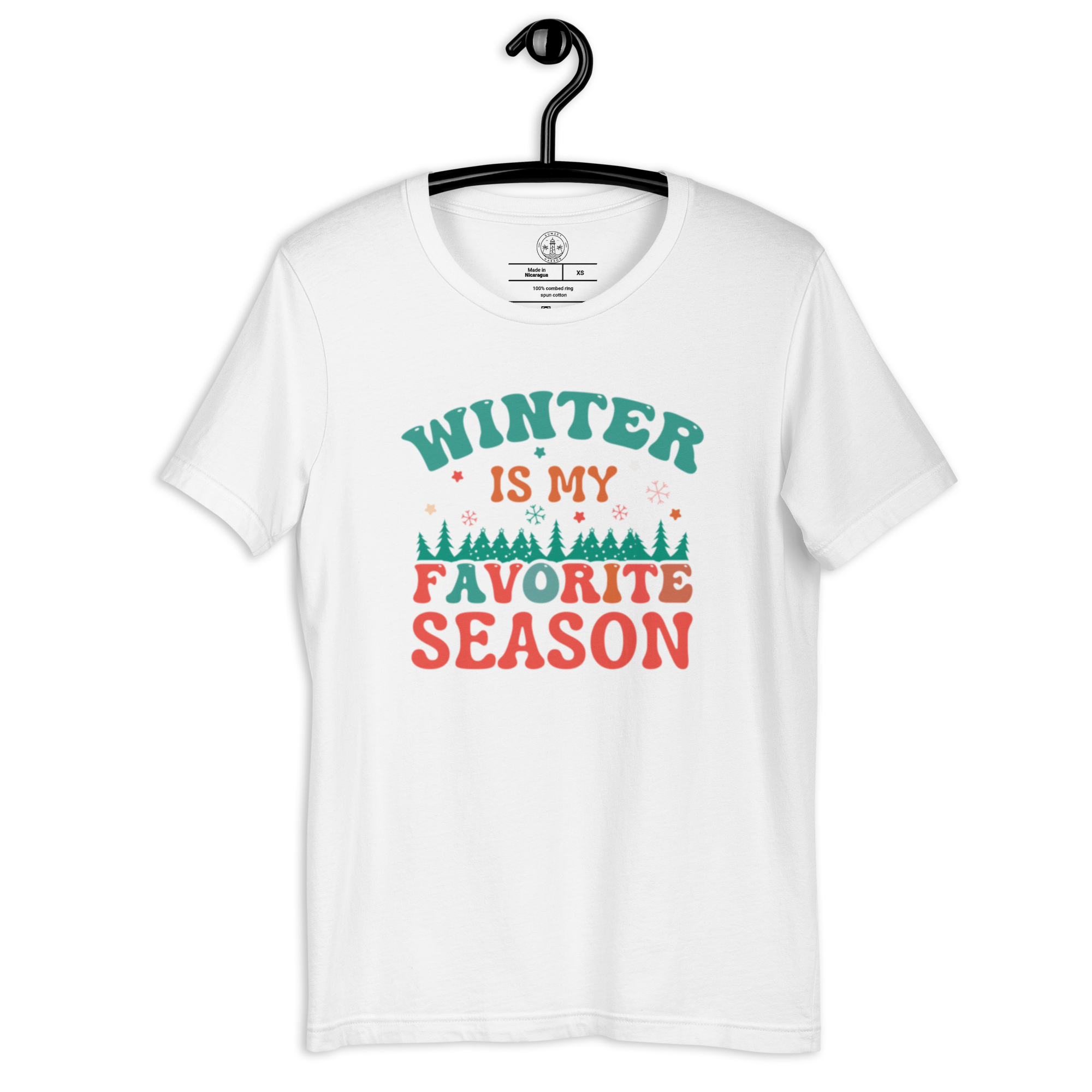 Womens t-shirt - Winter if my Favourite Season