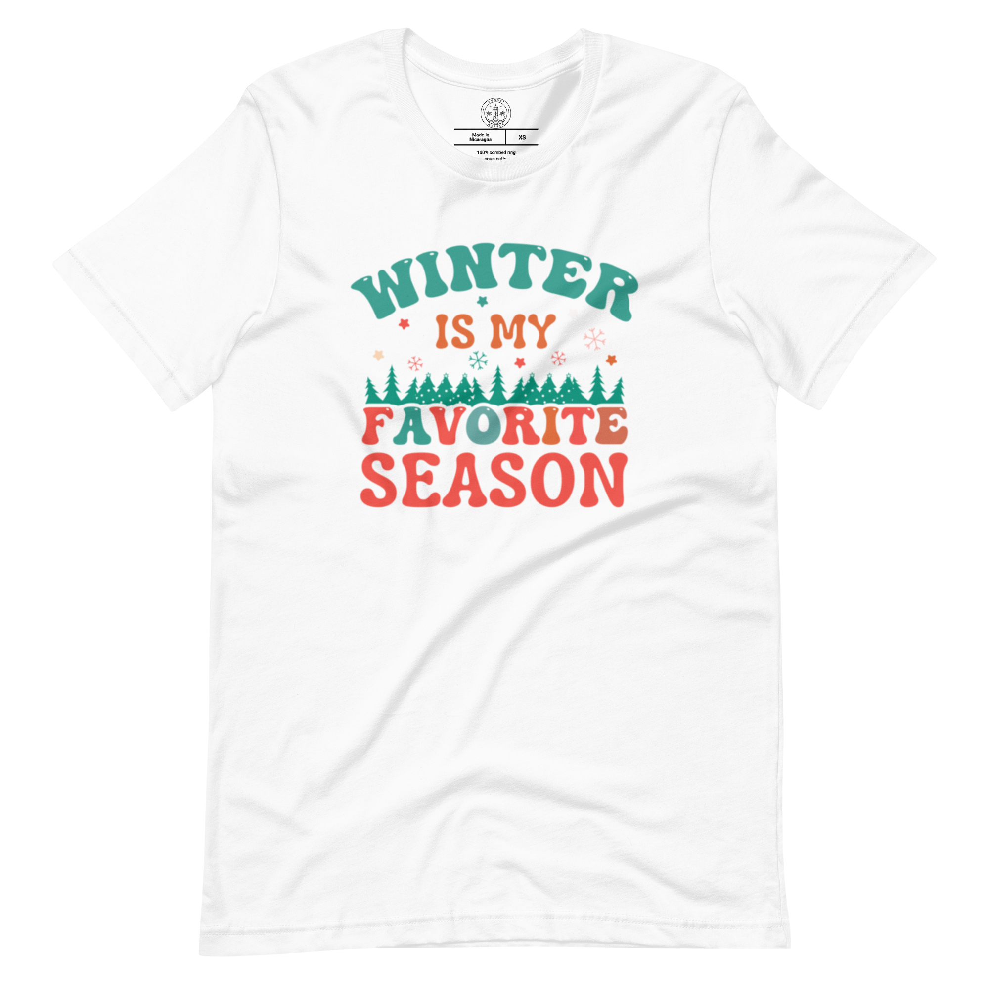 Womens t-shirt - Winter if my Favourite Season