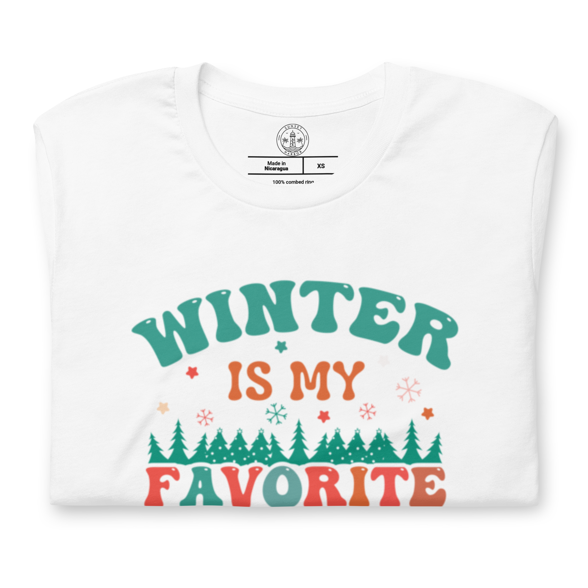 Womens t-shirt - Winter if my Favourite Season