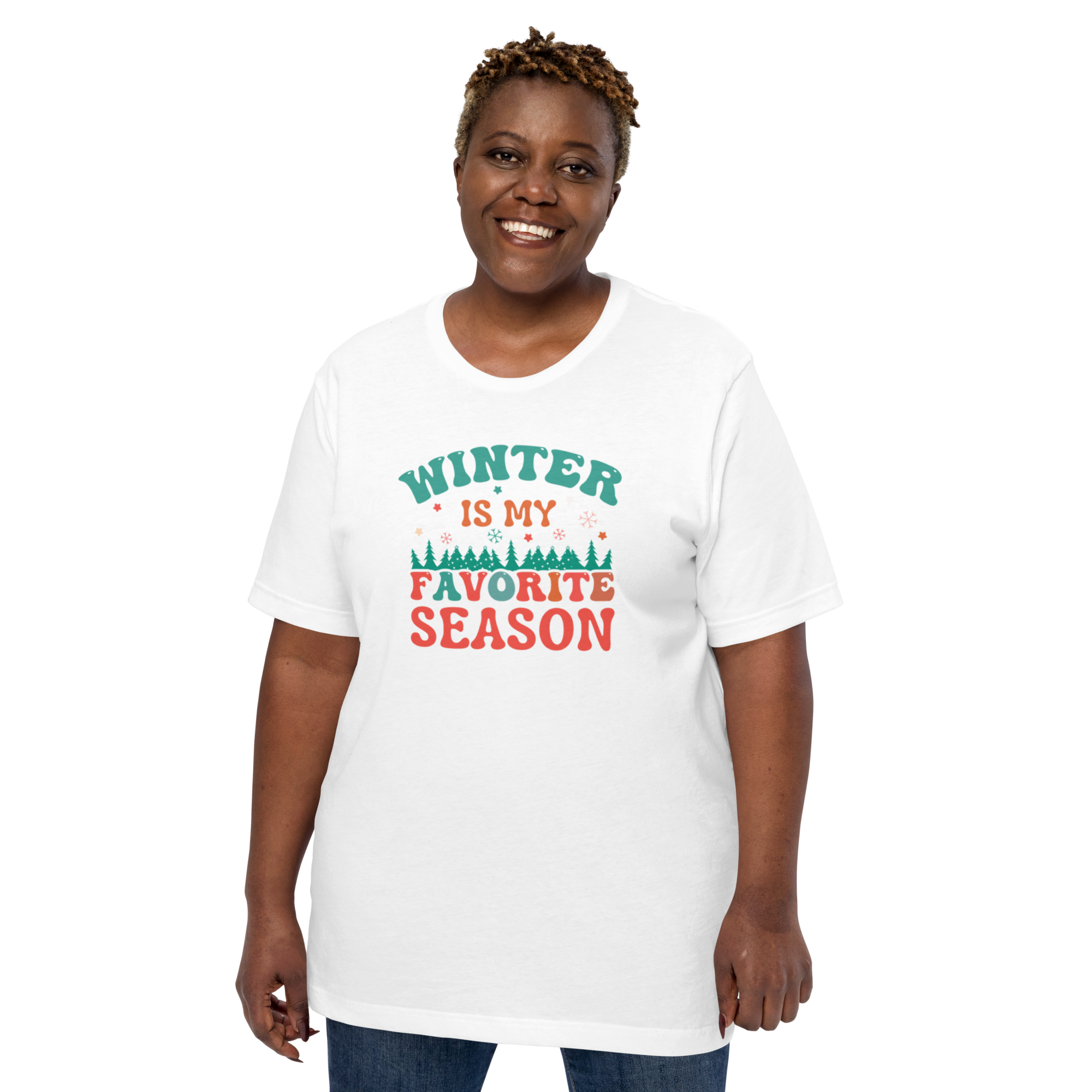 Womens t-shirt - Winter if my Favourite Season