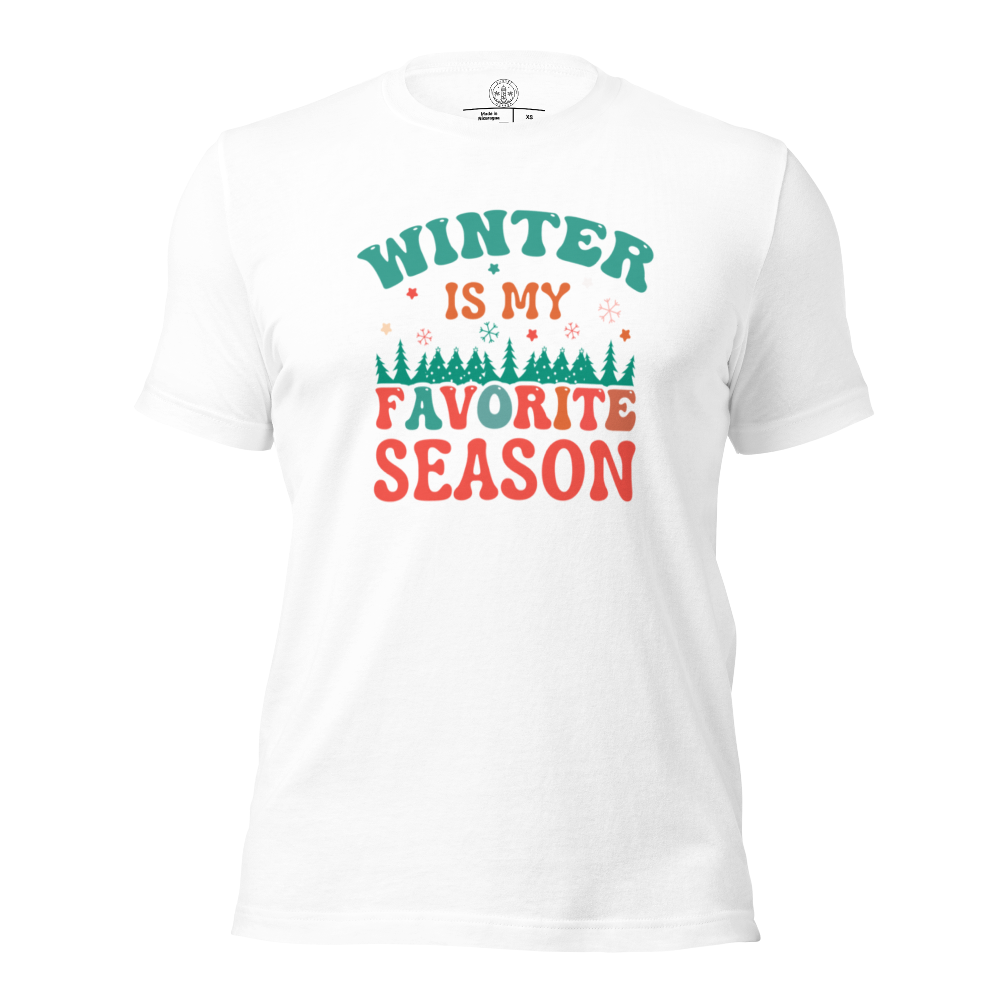 Womens t-shirt - Winter if my Favourite Season