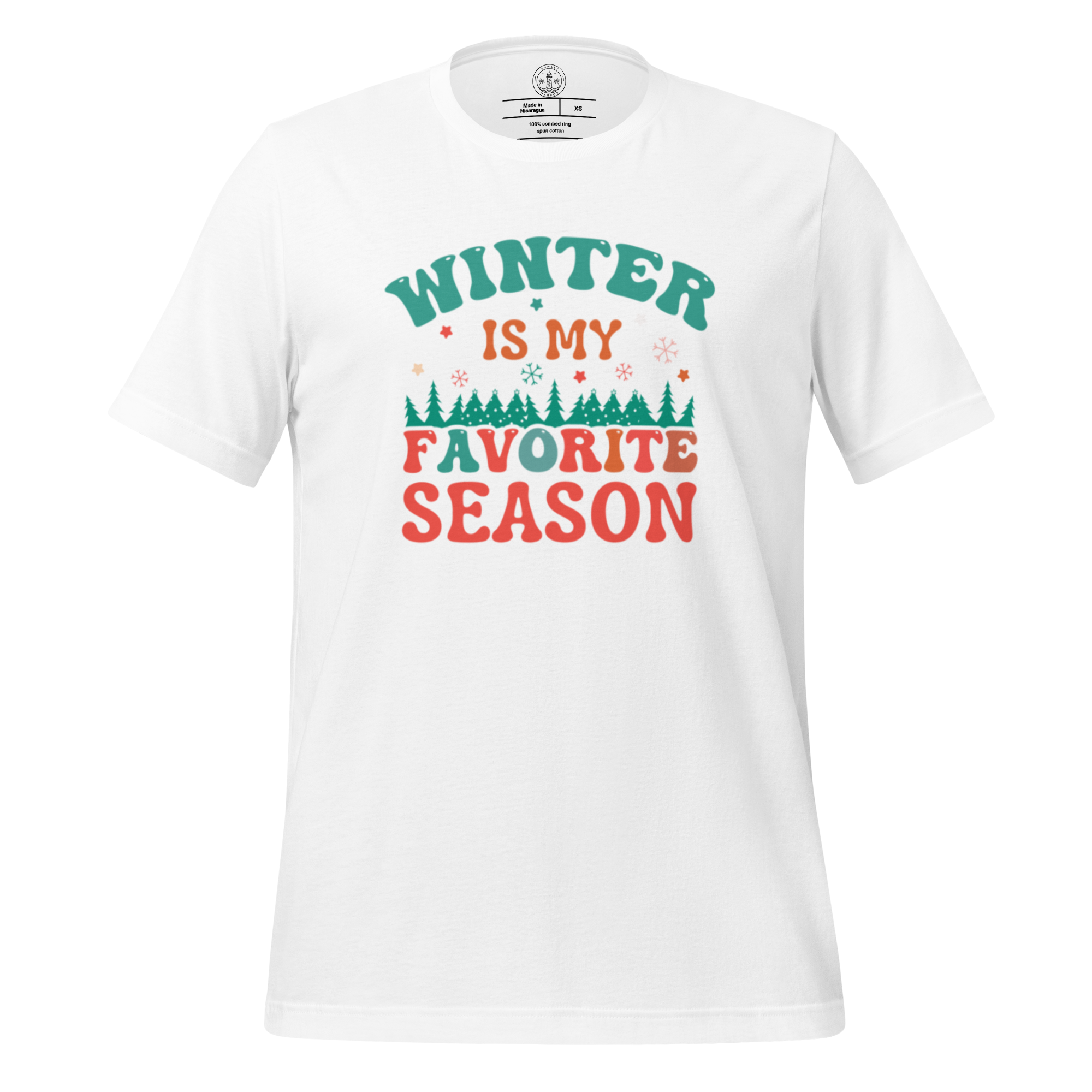 Womens t-shirt - Winter if my Favourite Season