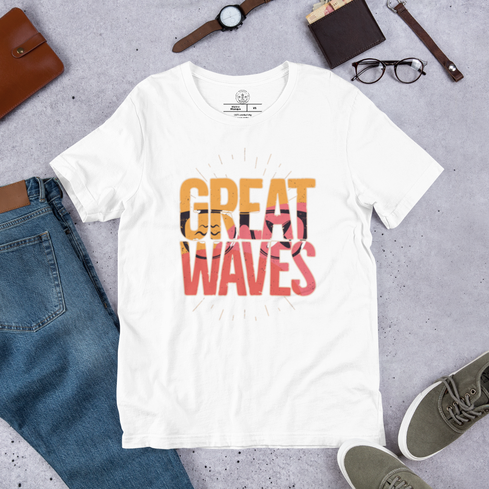 Unisex t-shirt - Great Waves