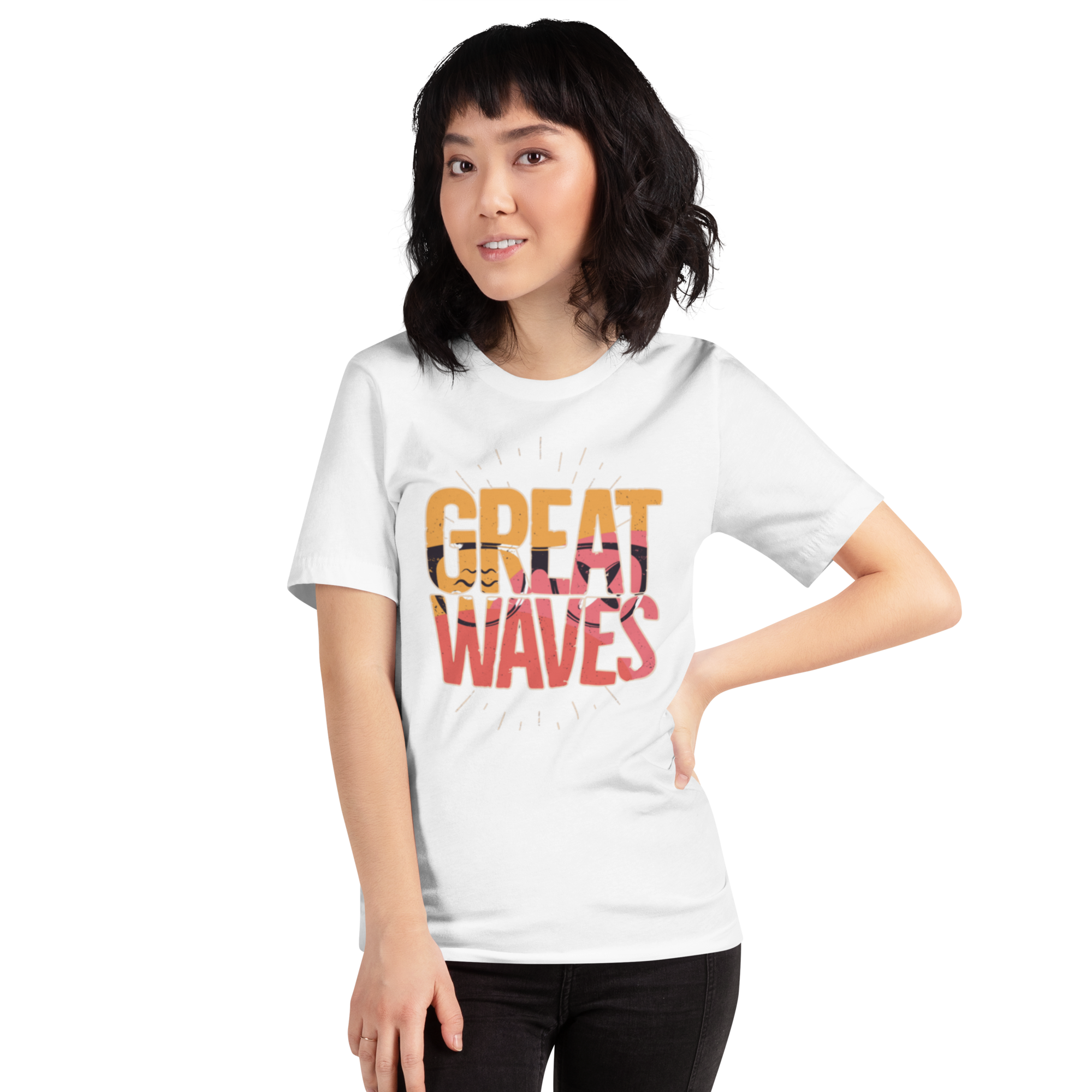 Unisex t-shirt - Great Waves