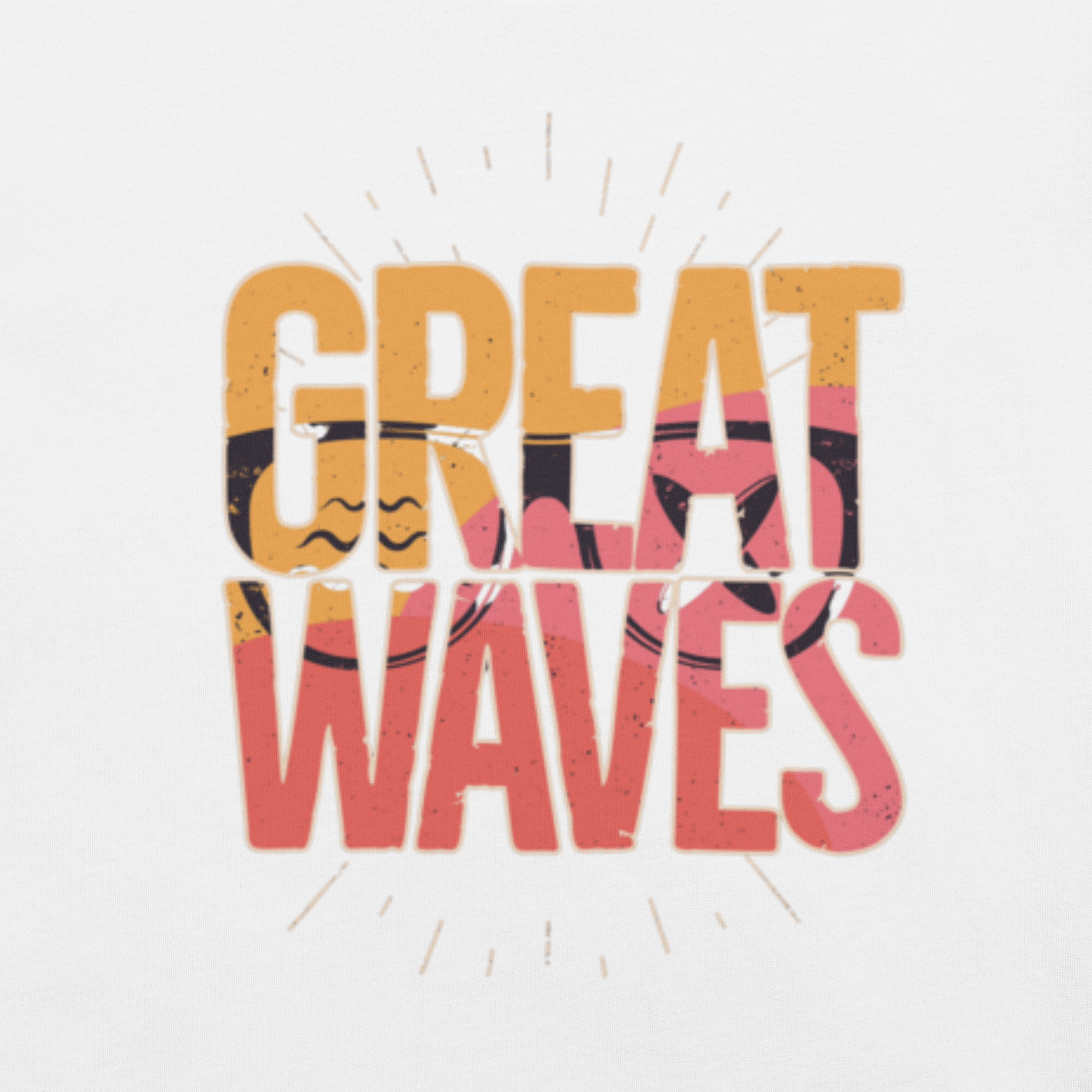 Unisex t-shirt - Great Waves