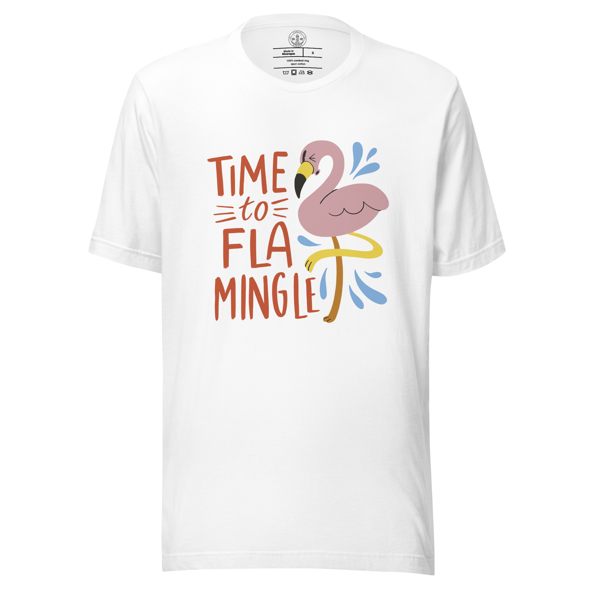 Womens t-shirt - Time to Flamingle