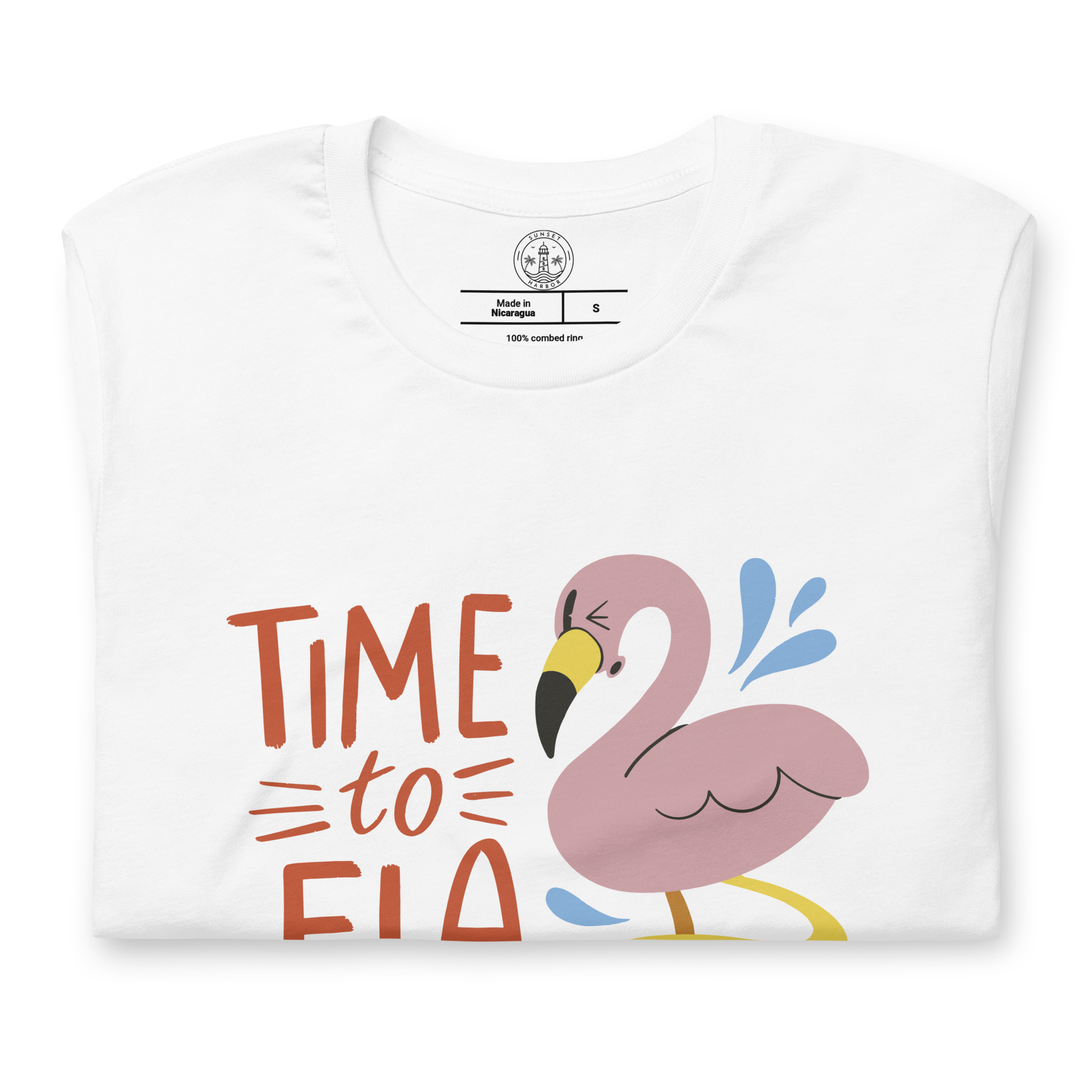 Womens t-shirt - Time to Flamingle