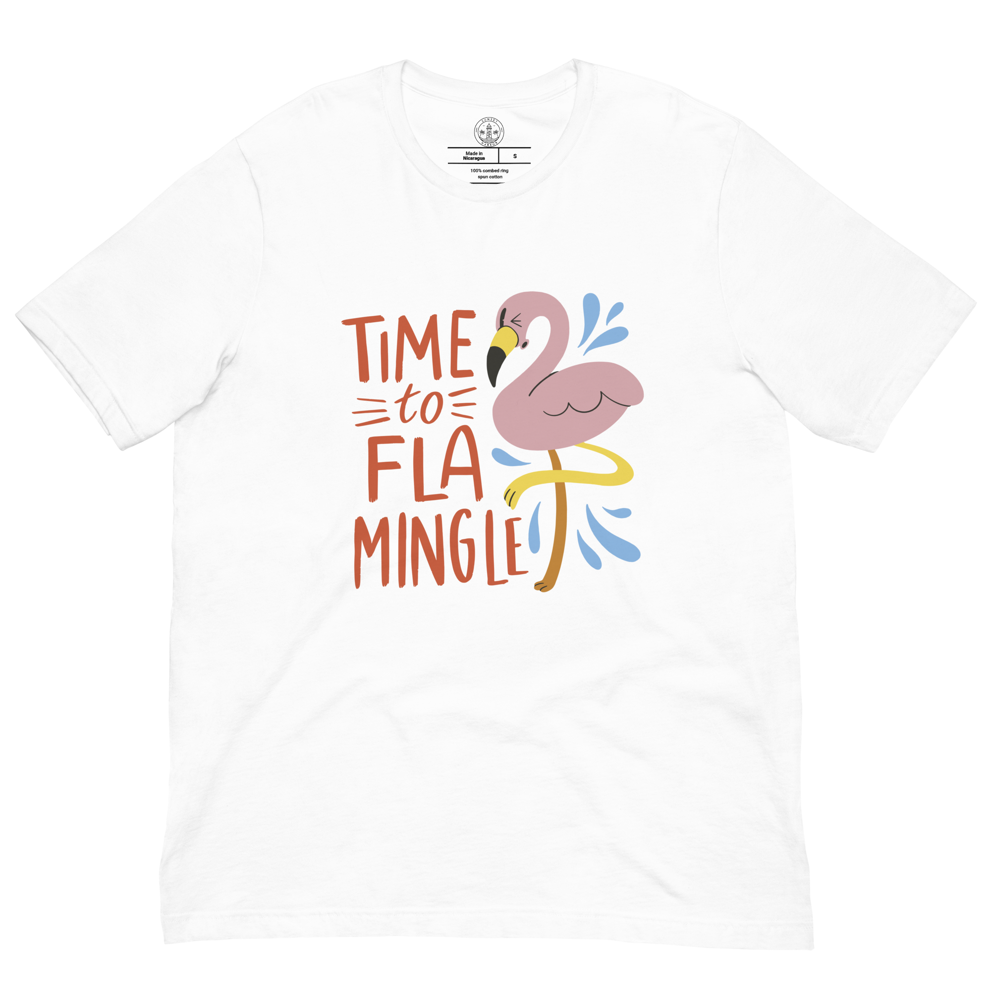 Womens t-shirt - Time to Flamingle