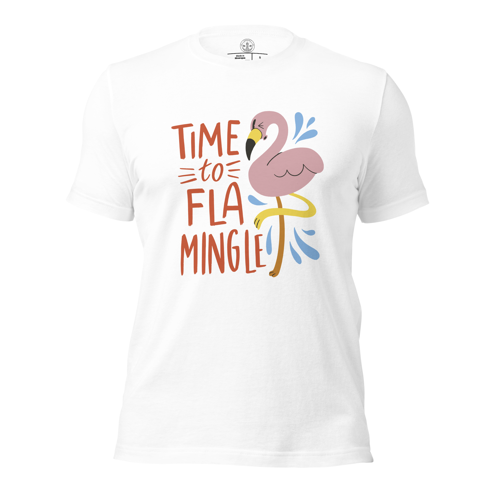 Womens t-shirt - Time to Flamingle