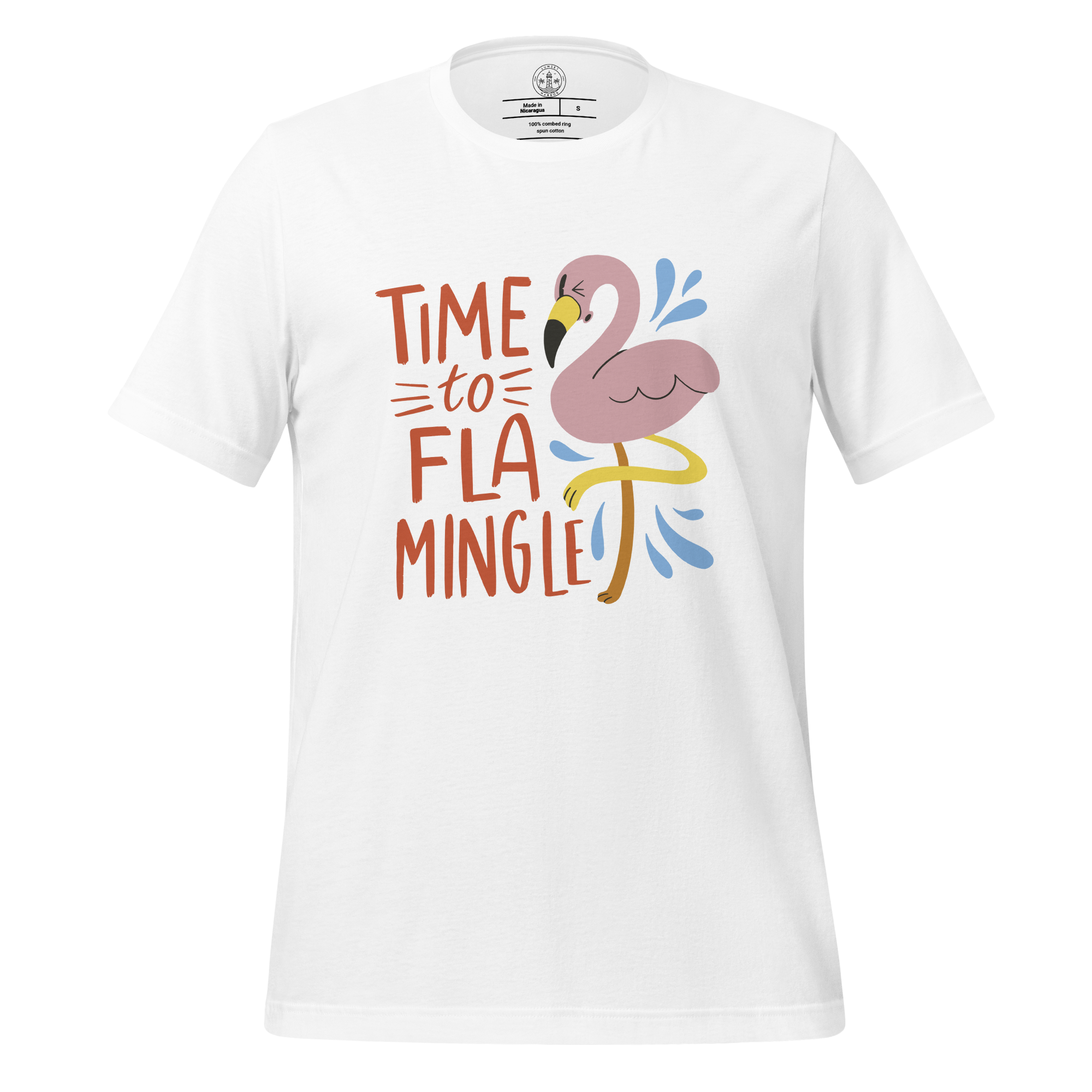 Womens t-shirt - Time to Flamingle