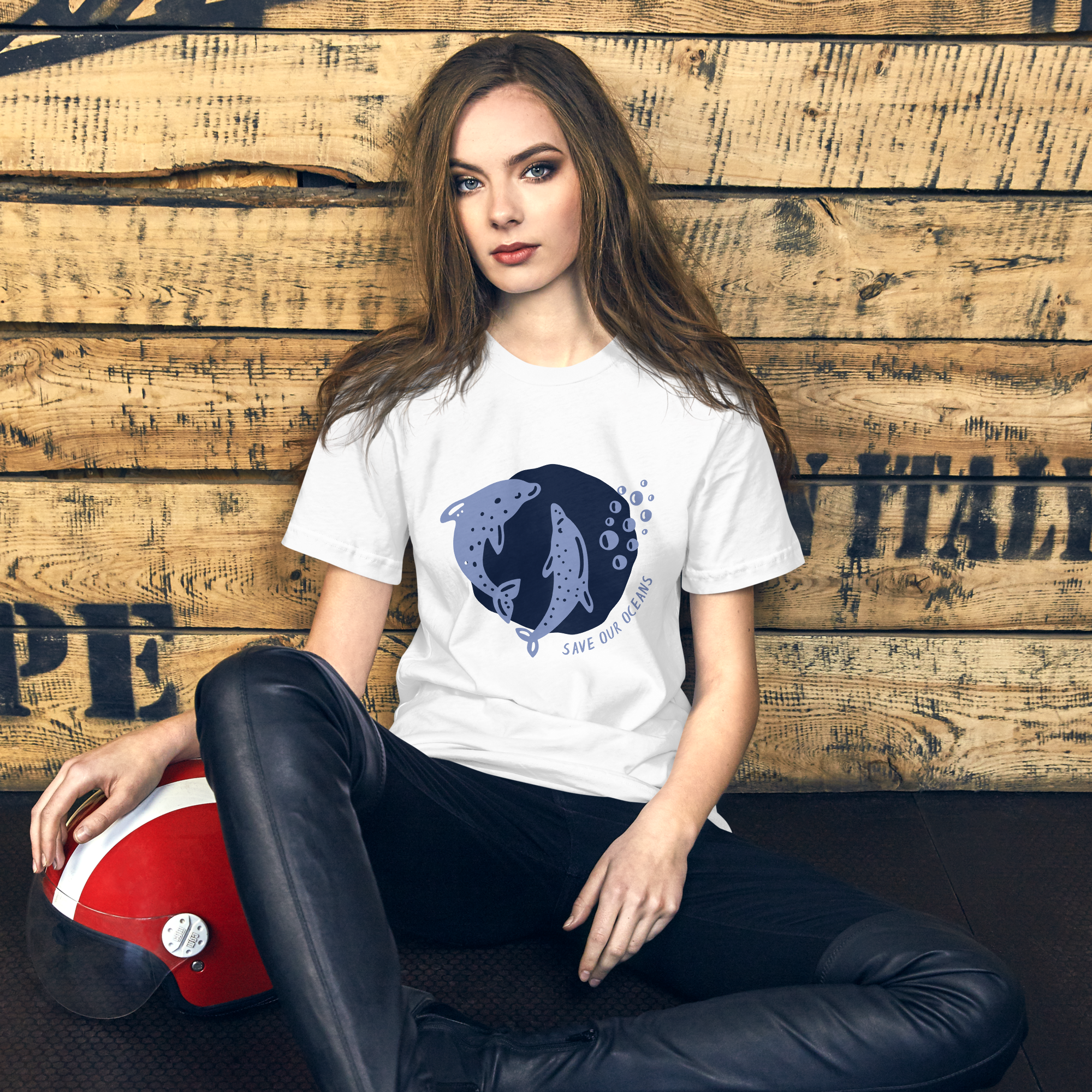 Womens t-shirt - Save our Oceans