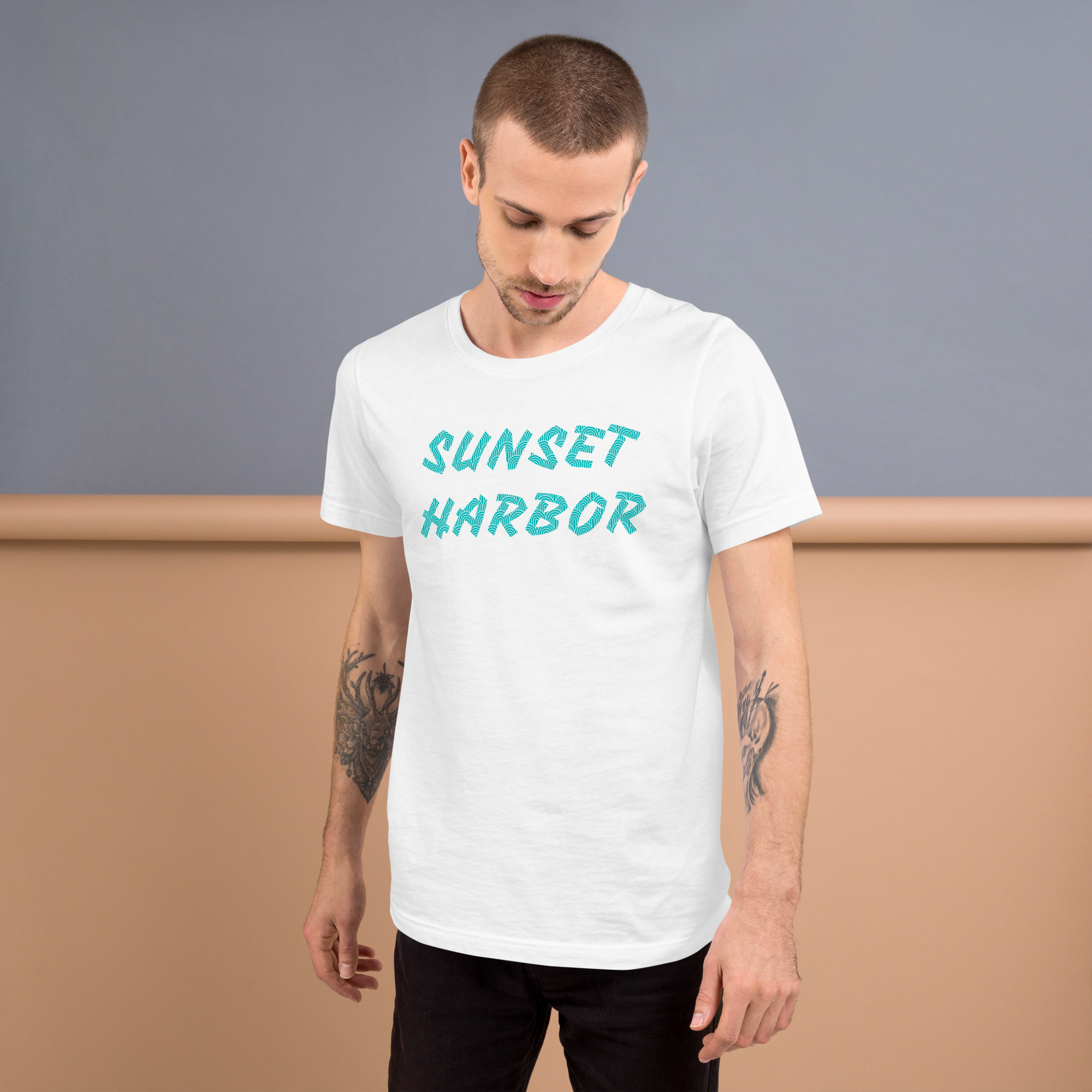 Mens t-shirt - Harbor Palm