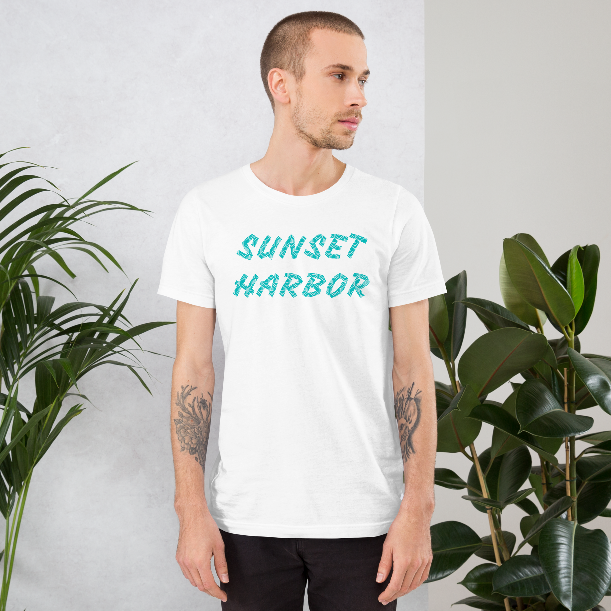 Mens t-shirt - Harbor Palm