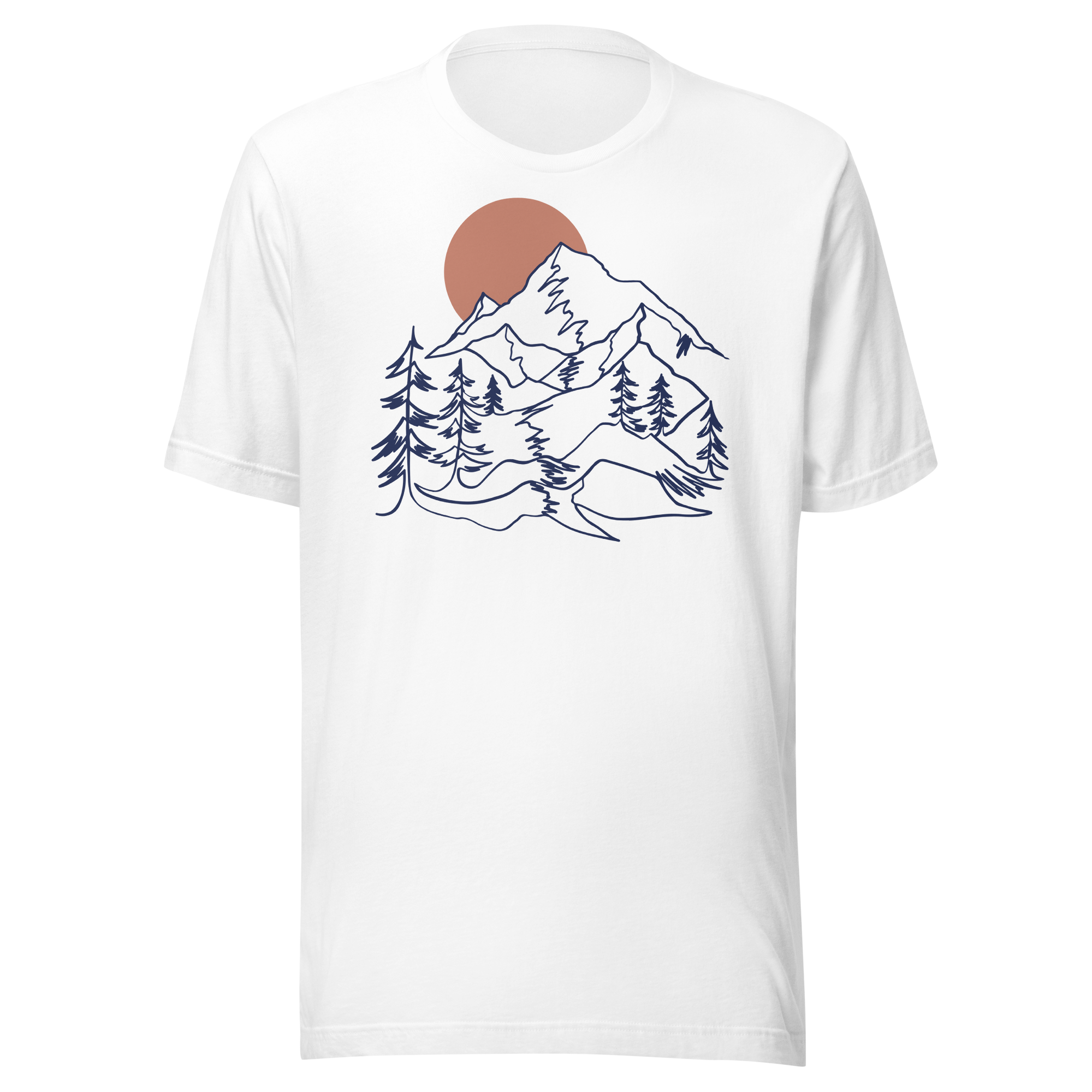 Mens t-shirt - Summit Sunset