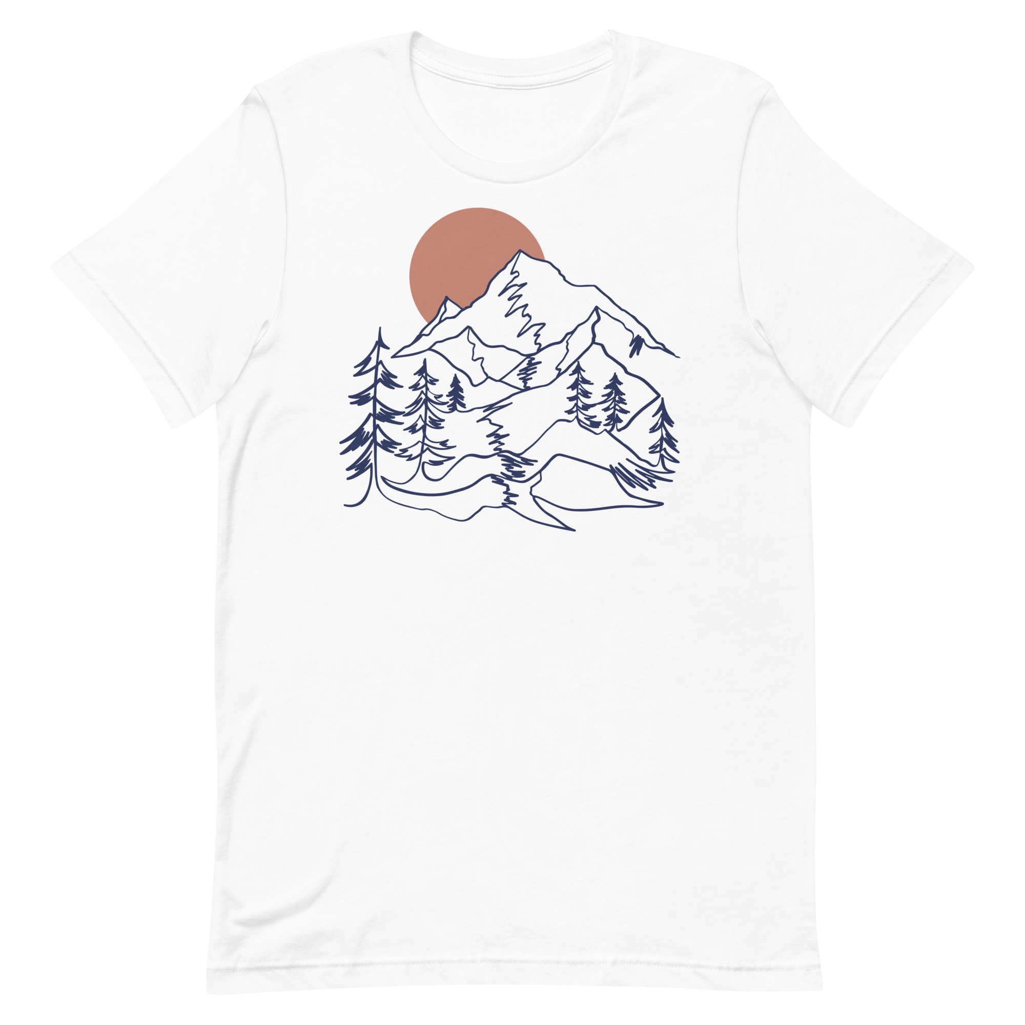 Mens t-shirt - Summit Sunset