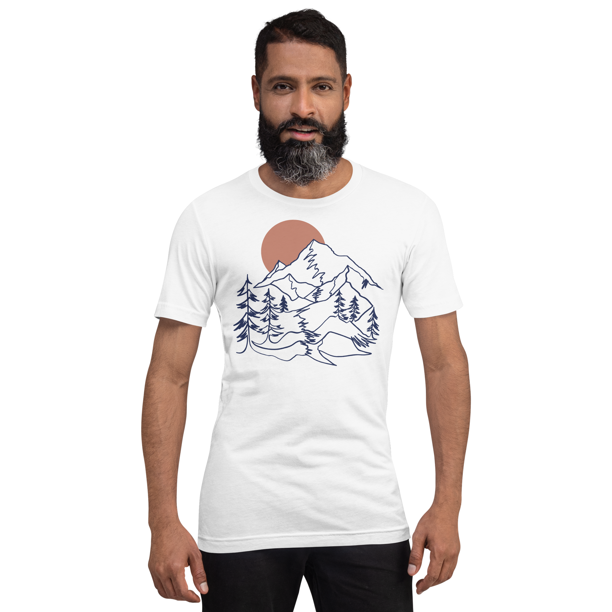 Mens t-shirt - Summit Sunset