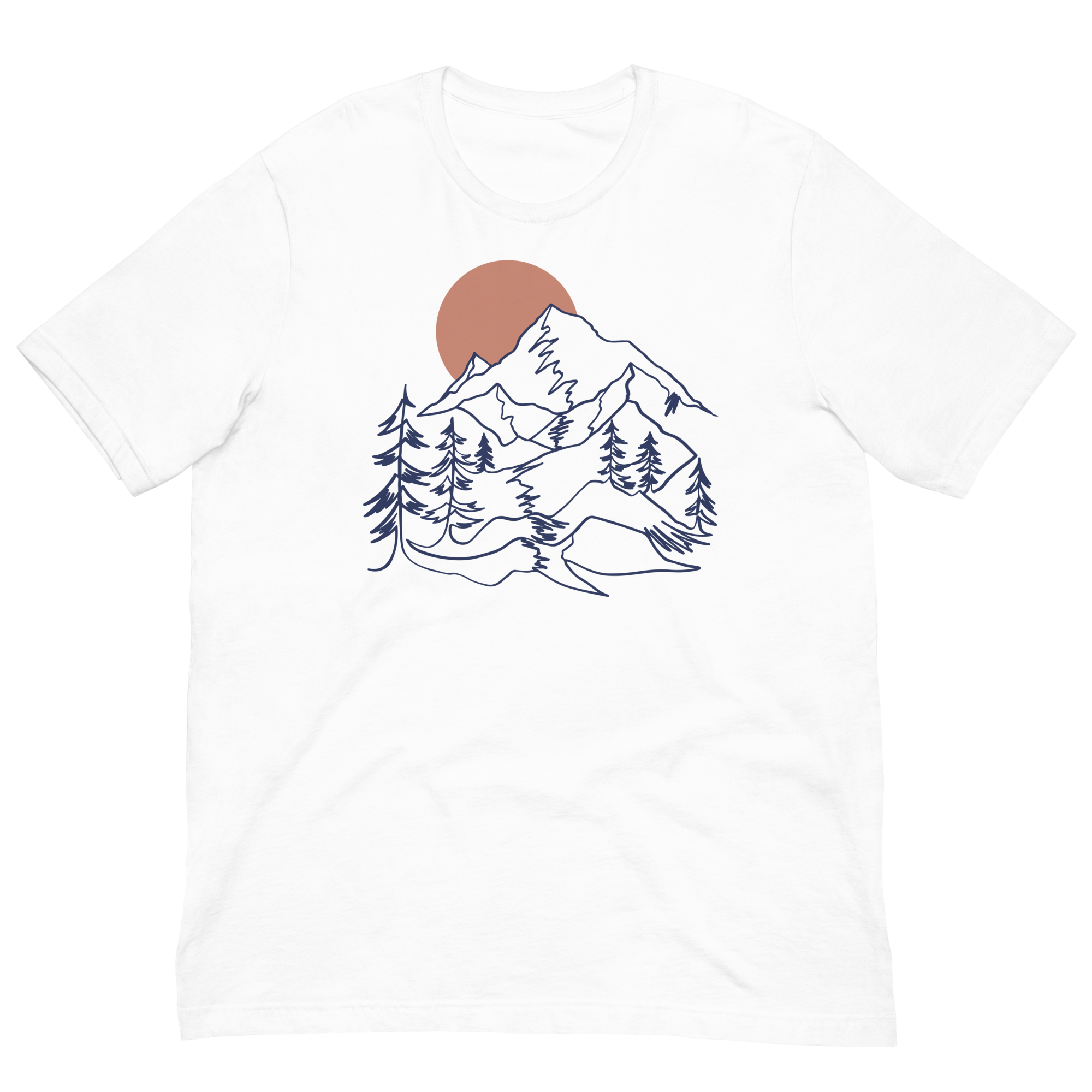 Mens t-shirt - Summit Sunset