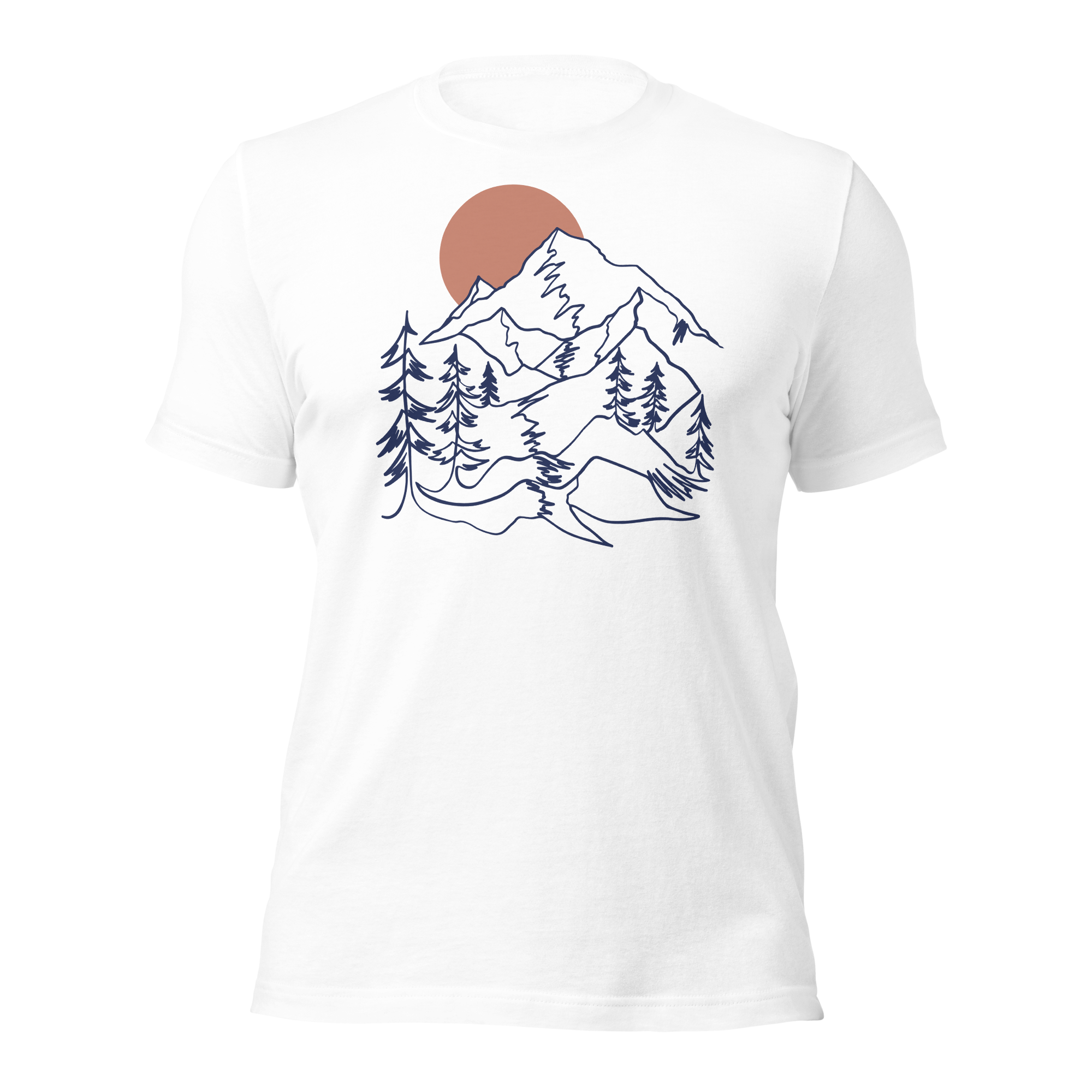 Mens t-shirt - Summit Sunset