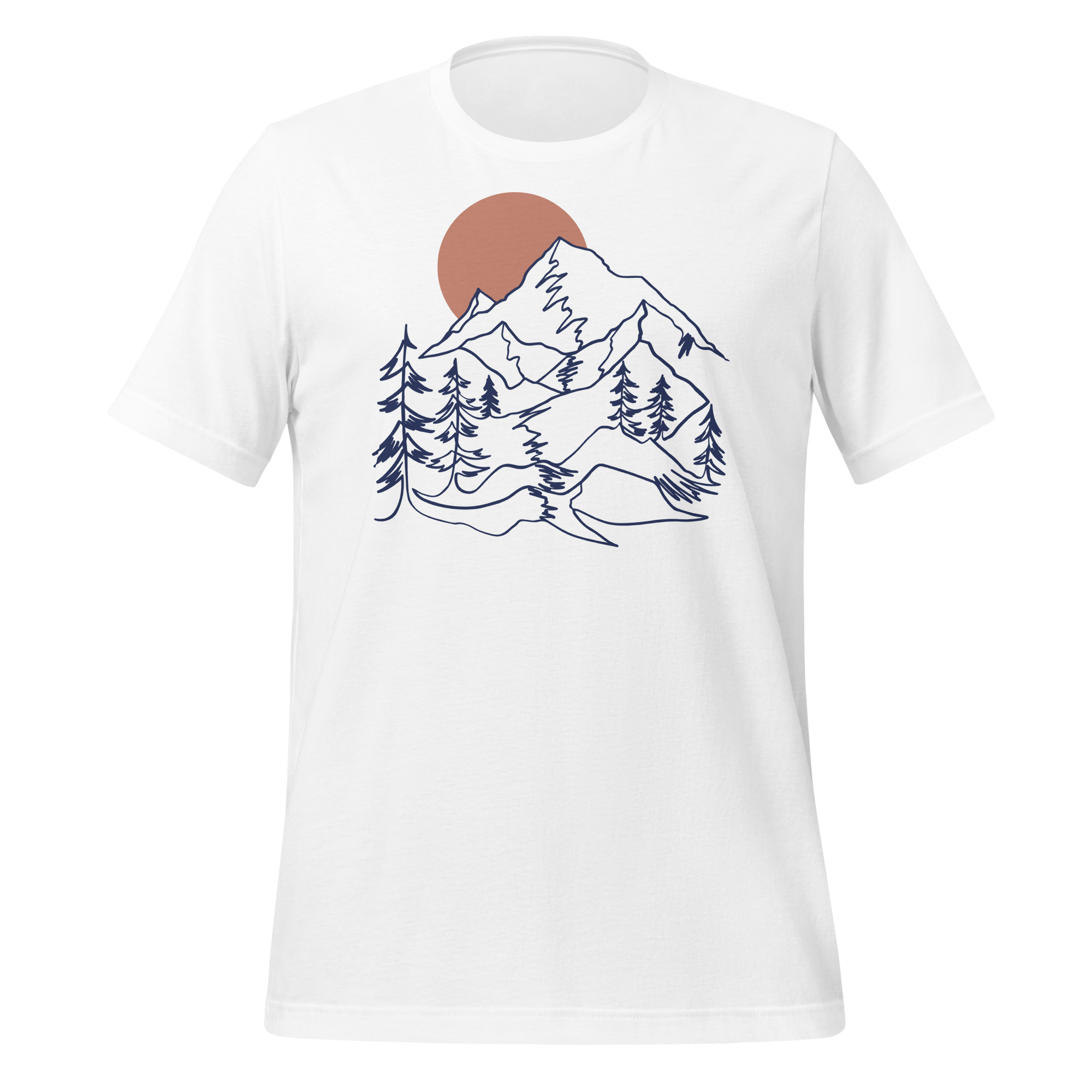 Mens t-shirt - Summit Sunset