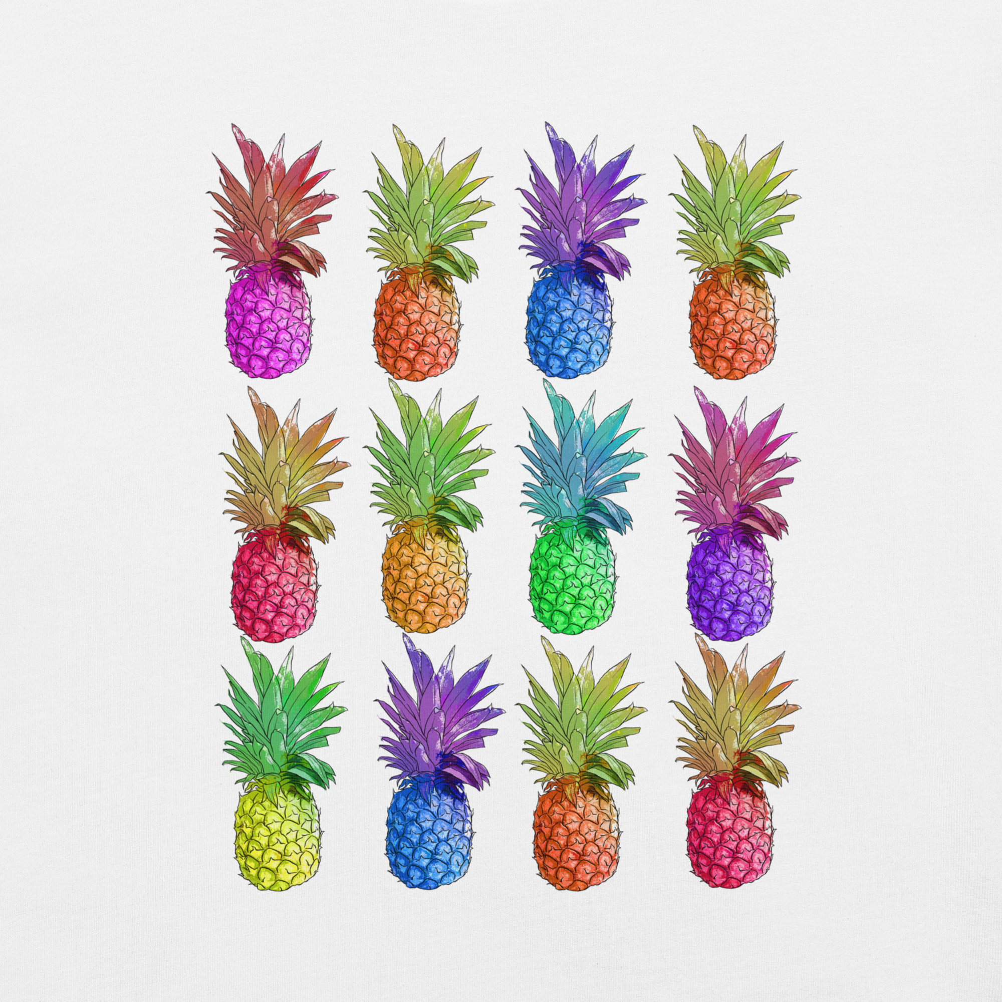 Womens t-shirt - Pineapple Parade